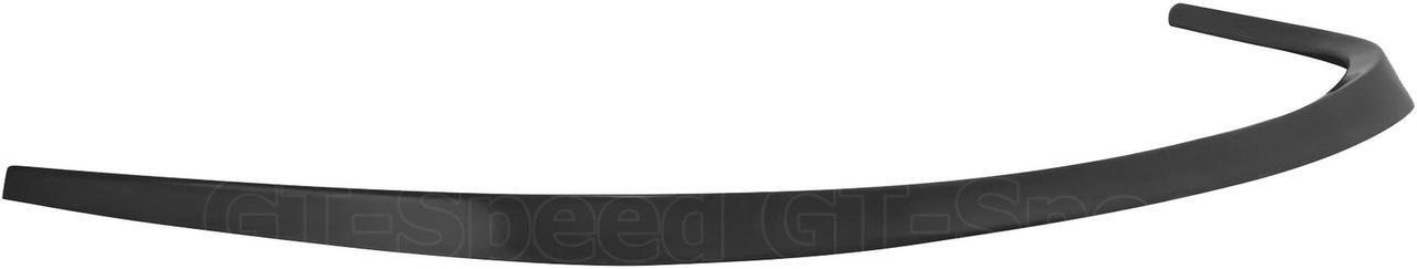 Alt view image 3 of 6 - GT-Speed OE Style PU Front Bumper Lip for 1999-2004 Ford Mustang Base GT - Single Pack, Unpaint Black, Come with Hardware