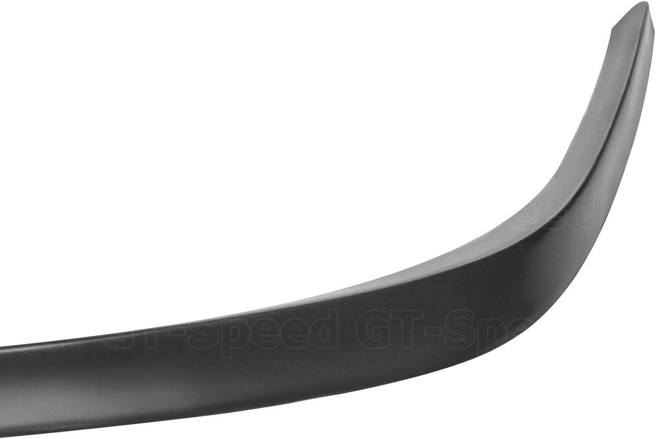 Alt view image 6 of 6 - GT-Speed OE Style PU Front Bumper Lip for 1999-2004 Ford Mustang Base GT - Single Pack, Unpaint Black, Come with Hardware