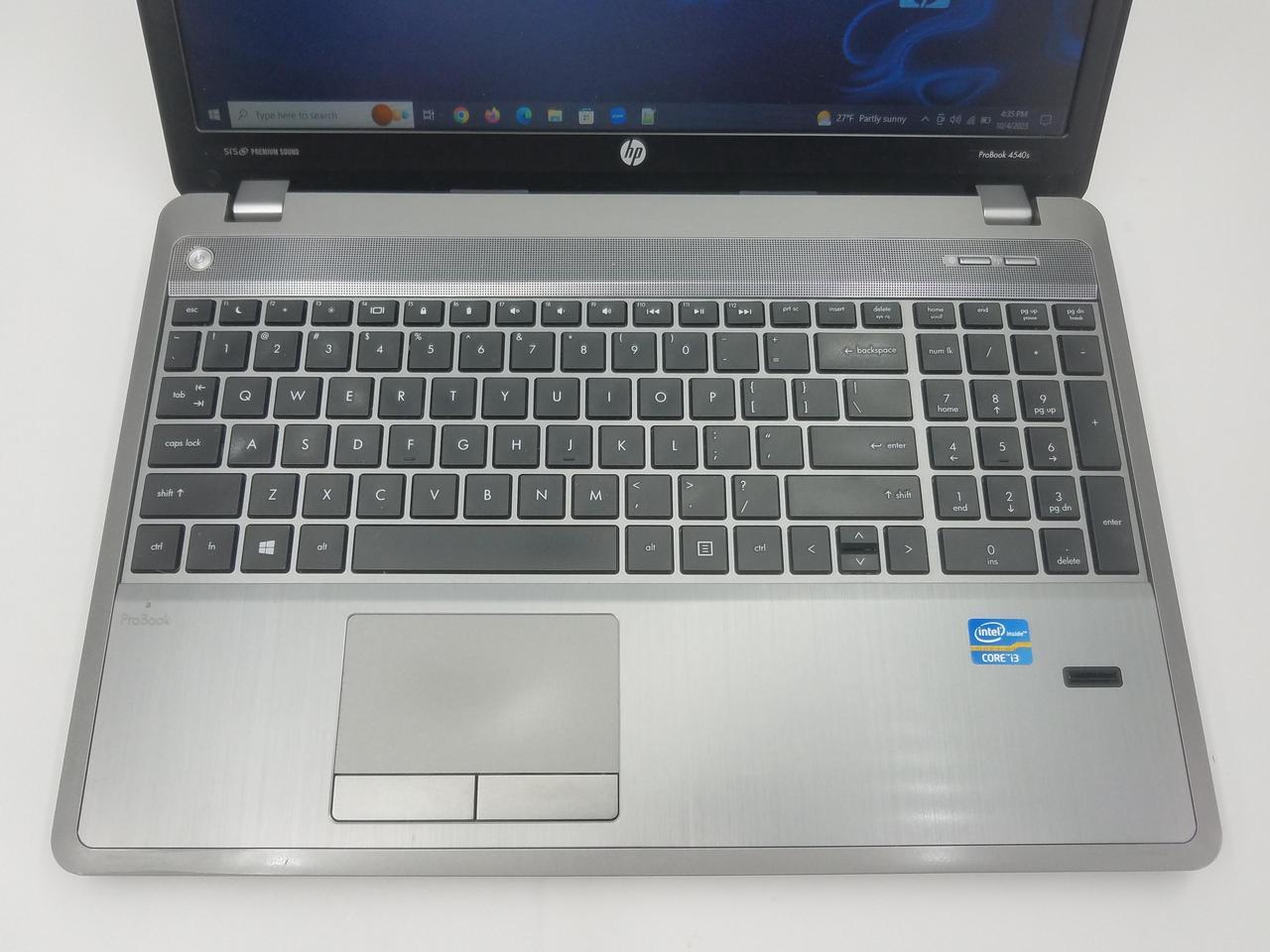 Alt view image 2 of 7 - HP PROBOOK 4540s i3-3110M 2.40GHz 4GB RAM 128GB SSD DVD/RW WIFI/BT 15" INCH WIN10PRO EXTRAS