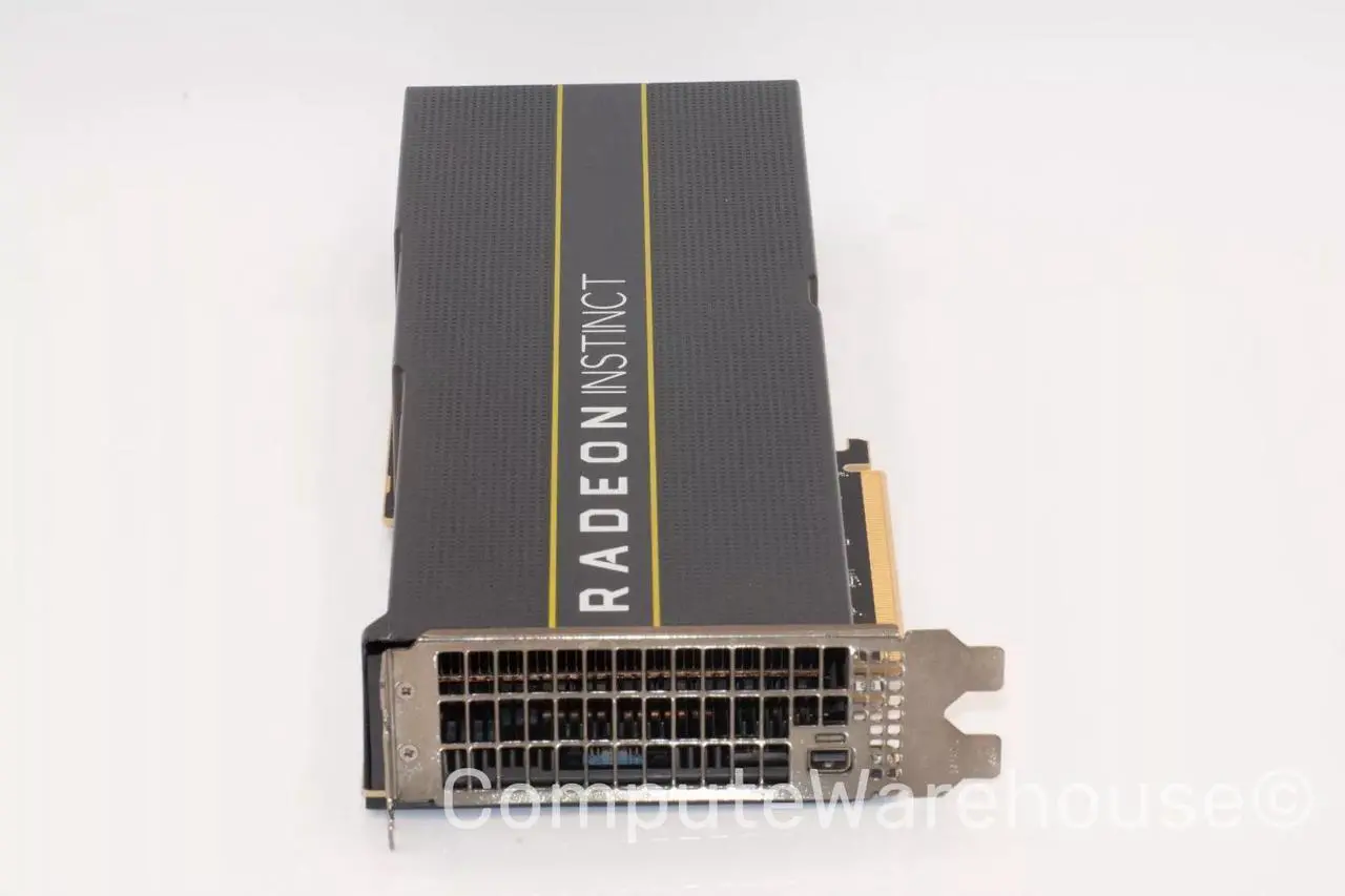 Alt view image 4 of 4 - AMD Radeon Instinct Mi50 Accelerator 16GB HBM2 Machine Learning, HPC, AI, GPU