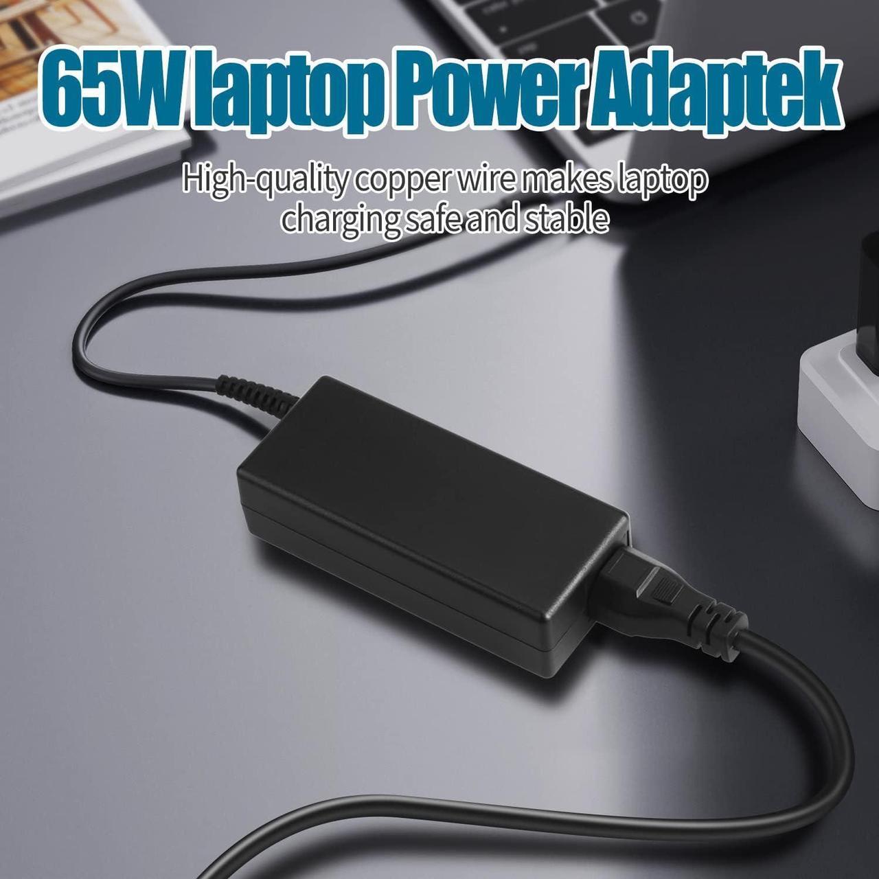 Alt view image 6 of 6 - 65W 45W AC Power Adapter Charger Fit for Acer Swift Spin 1 3 5 SF113-31 SF114-32 SF314-51 SF315-41 SF314-52 SF315-52 Acer Chromebook 11 13 14 15 R11 CB3-131-C3SZ Aspire A515-54 A515-54G Supply Cord