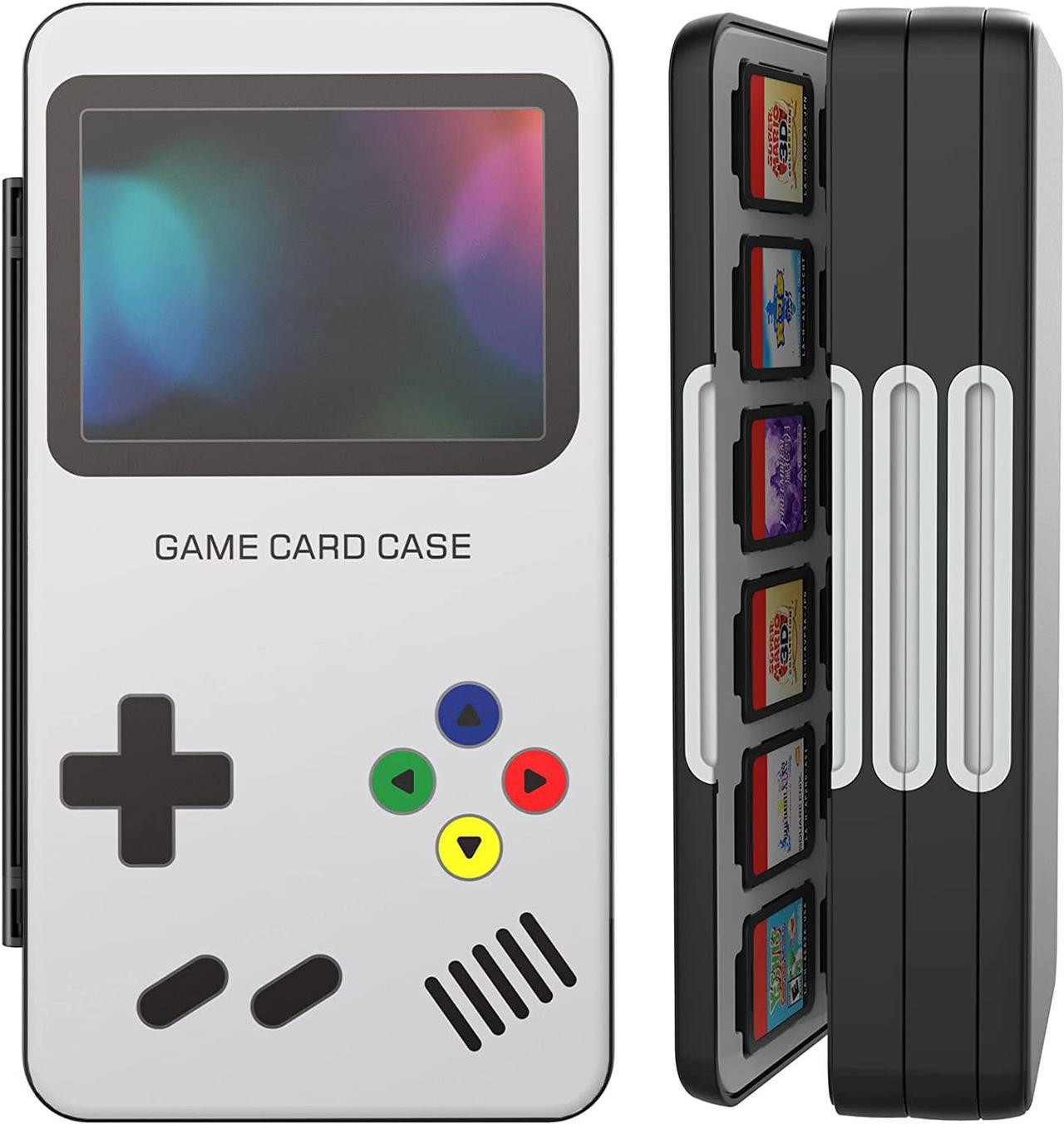 HEIYING Game Card Case for Nintendo Switch and Switch OLED,Customized Pattern Nintendo Switch Lite Game Card Storage Case with 72 Game Card Slots and 24 Micro SD Card Slots.