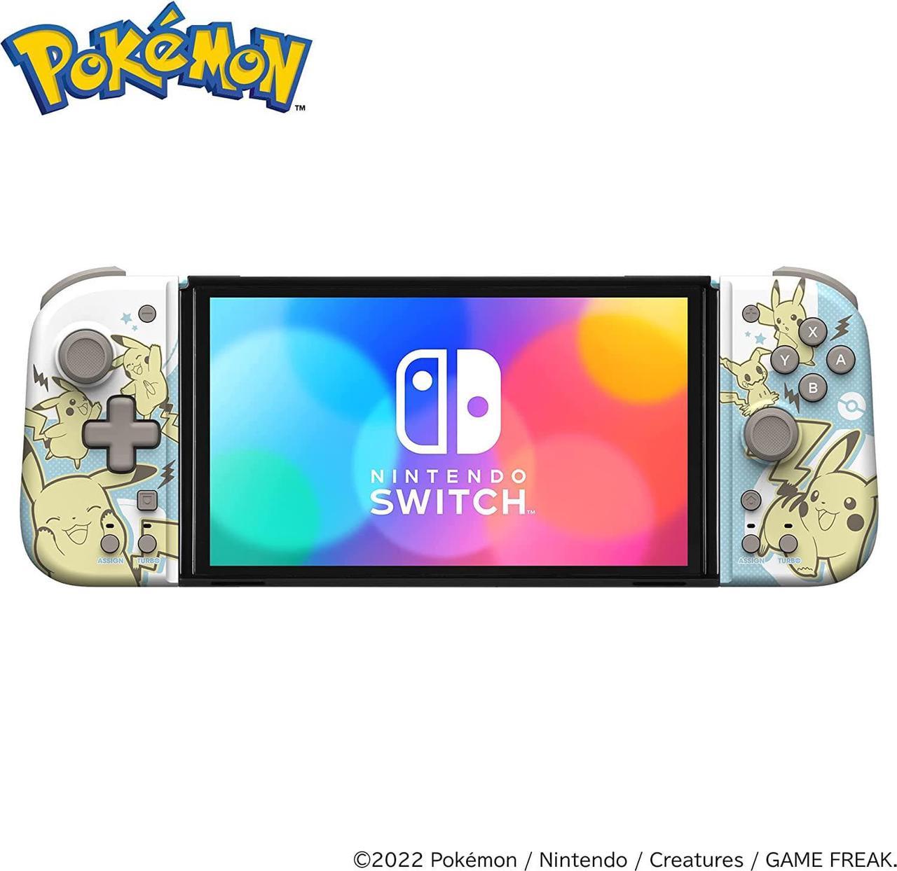 Nintendo Switch Split Pad Compact (Pikachu & Mimikyu) - Ergonomic Controller for Handheld Mode - Officially Licensed by Nintendo & Pokémon - Pikachu & Mimikyu Edition