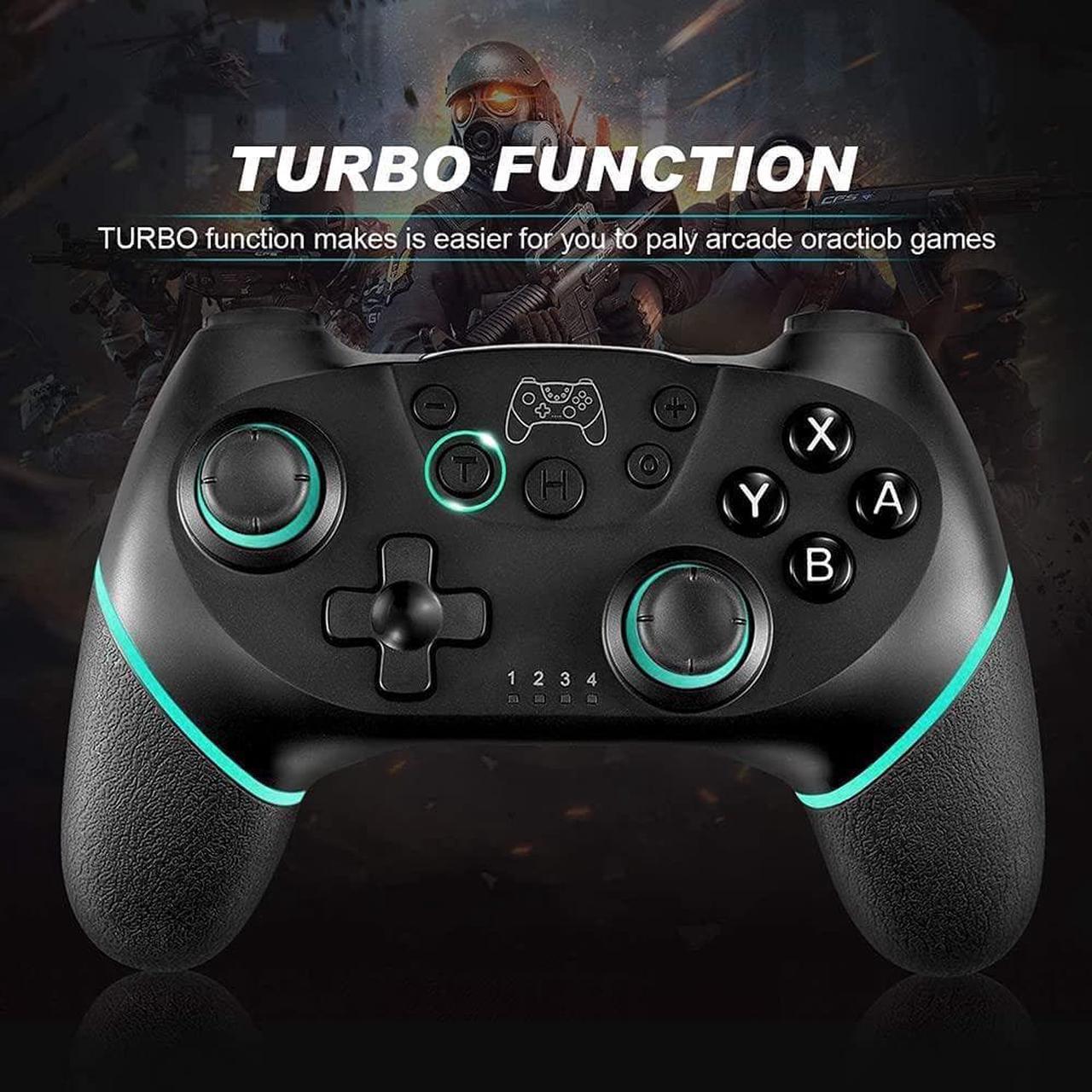 Switch Controller, Wireless Switch Pro Controller for Switch/Switch OLED/Switch Lite, Support Wake-Up,Turbo, Motion Control, Double Vibration