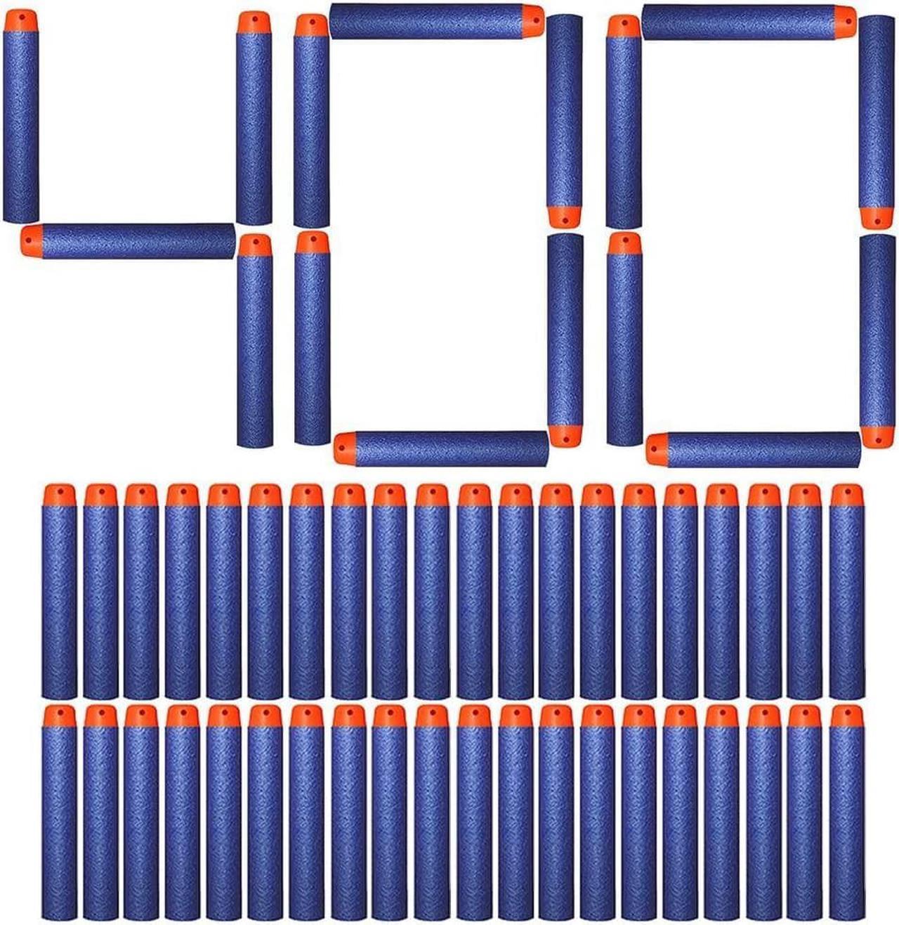 AMOSTING Foam Bullets Refill Dart Pack for N-Strike Elite 2.0 Series Blasters Nerf Guns Standard Size400PCS Blue