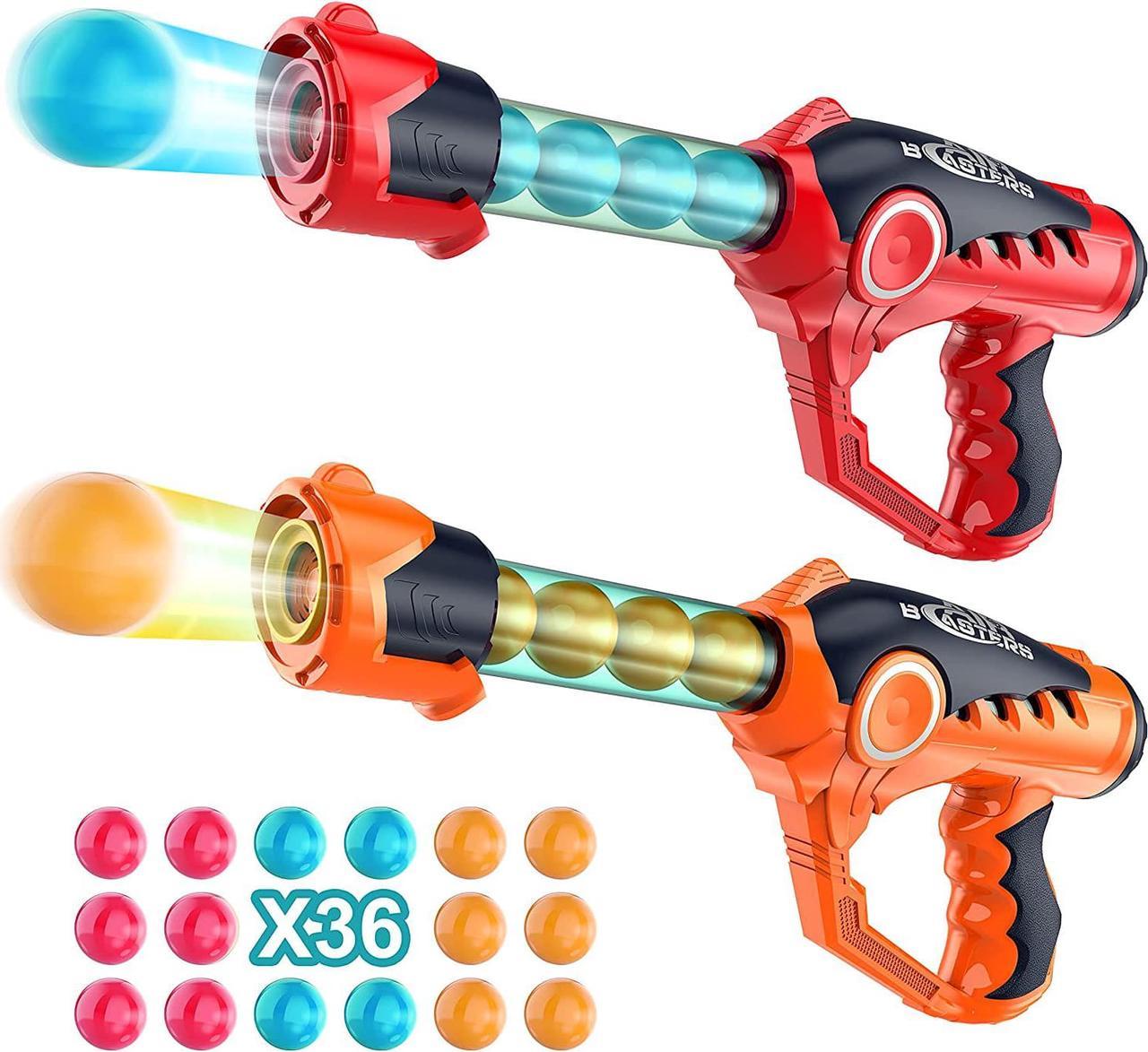 Shooting Game Toy for Age 6, 7, 8, 9, 10+ Years Old Kids, Girls, Boys - Foam Ball Popper Air Guns Toy & 36 Foam Bullet Balls, Sniper Kids Gun Toy Indoor Outdoor Games, Gift Idea for Age 6-12+