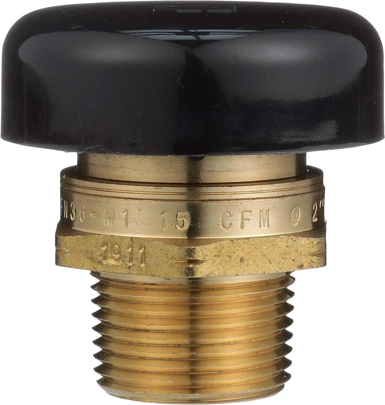 Watts LFN36-M1 Water Service Low Profile Vacuum Relief Valve for Water and Heater Tanks, 3/4 inch