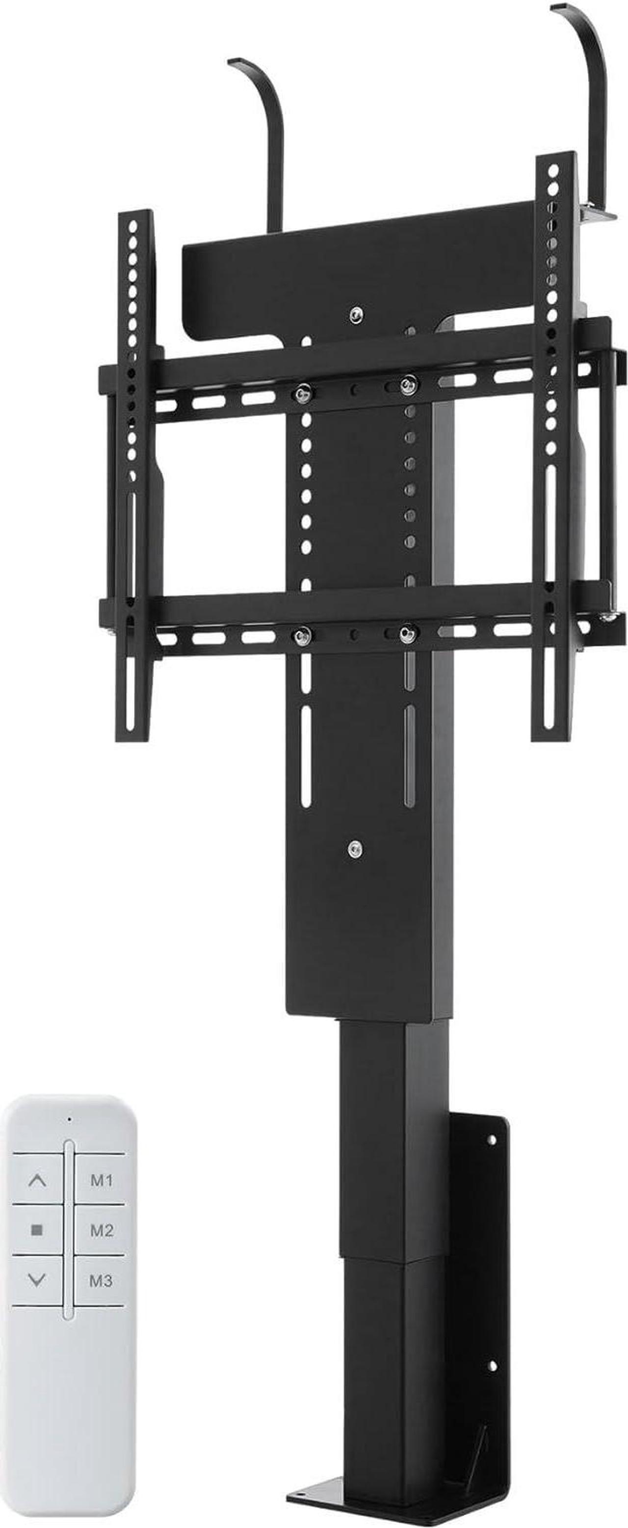 CO-Z Motorized TV Lift for 32" to 57" TVs up to 165 lb, 400x400 VESA, Height Adjustable TV Lift Mechanism Stand & Wall Mount with Remote Control and Memory Setting, Automatic TV Lift for Home