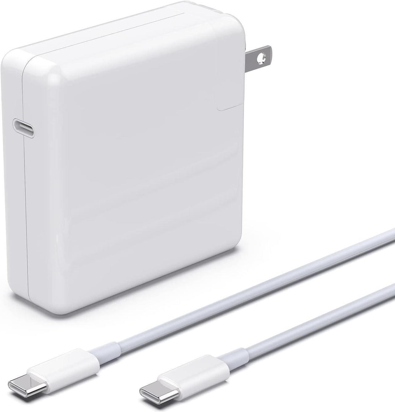 Mac Book Pro Charger - 96W USB C Charger Fast Charger for MacBook Pro 16, 15, 14, 13 inch, MacBook Air, iPad Pro, Type-C Laptop Power Adapter Supply Fast Charging 5A USB-C to C Cable