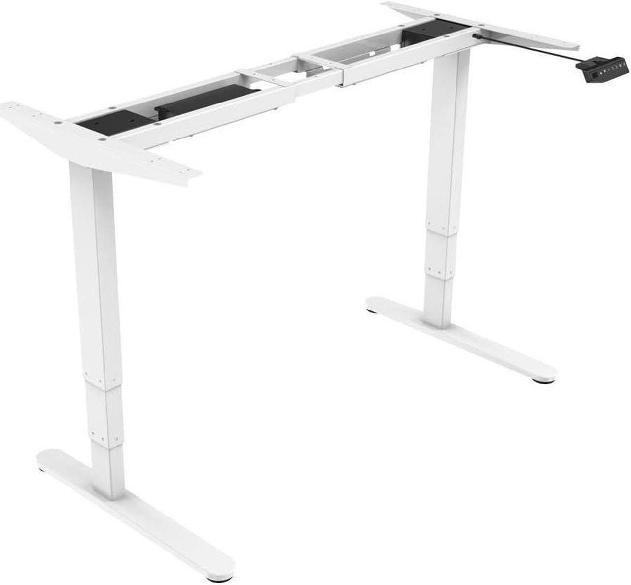 PrimeCables Dual Motor Heavy Duty Standing Desk Frame Legs Length and Height Adjustable Max Hold 70.9 x 31.5 Tabletop