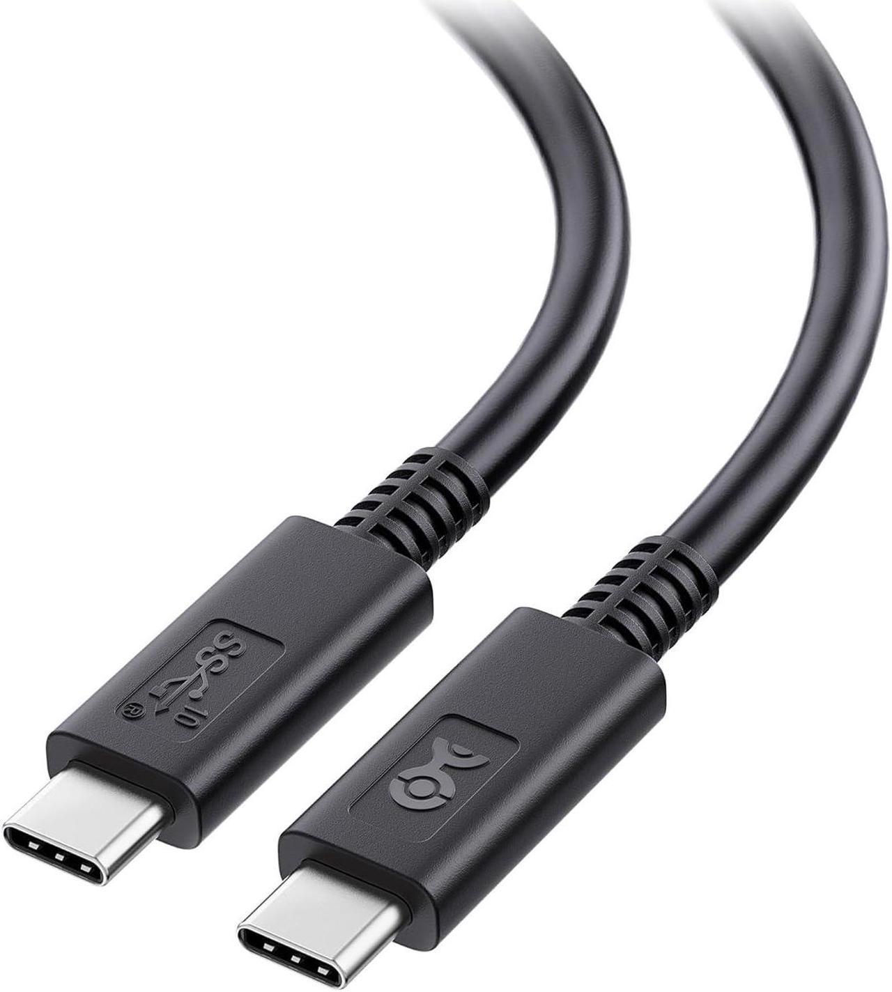 Cable Matters [USB-IF Certified] 10 Gbps Gen 2 USB C to USB C Cable 3.3 ft / 1m with 8K Video and 100W Power Delivery in Black