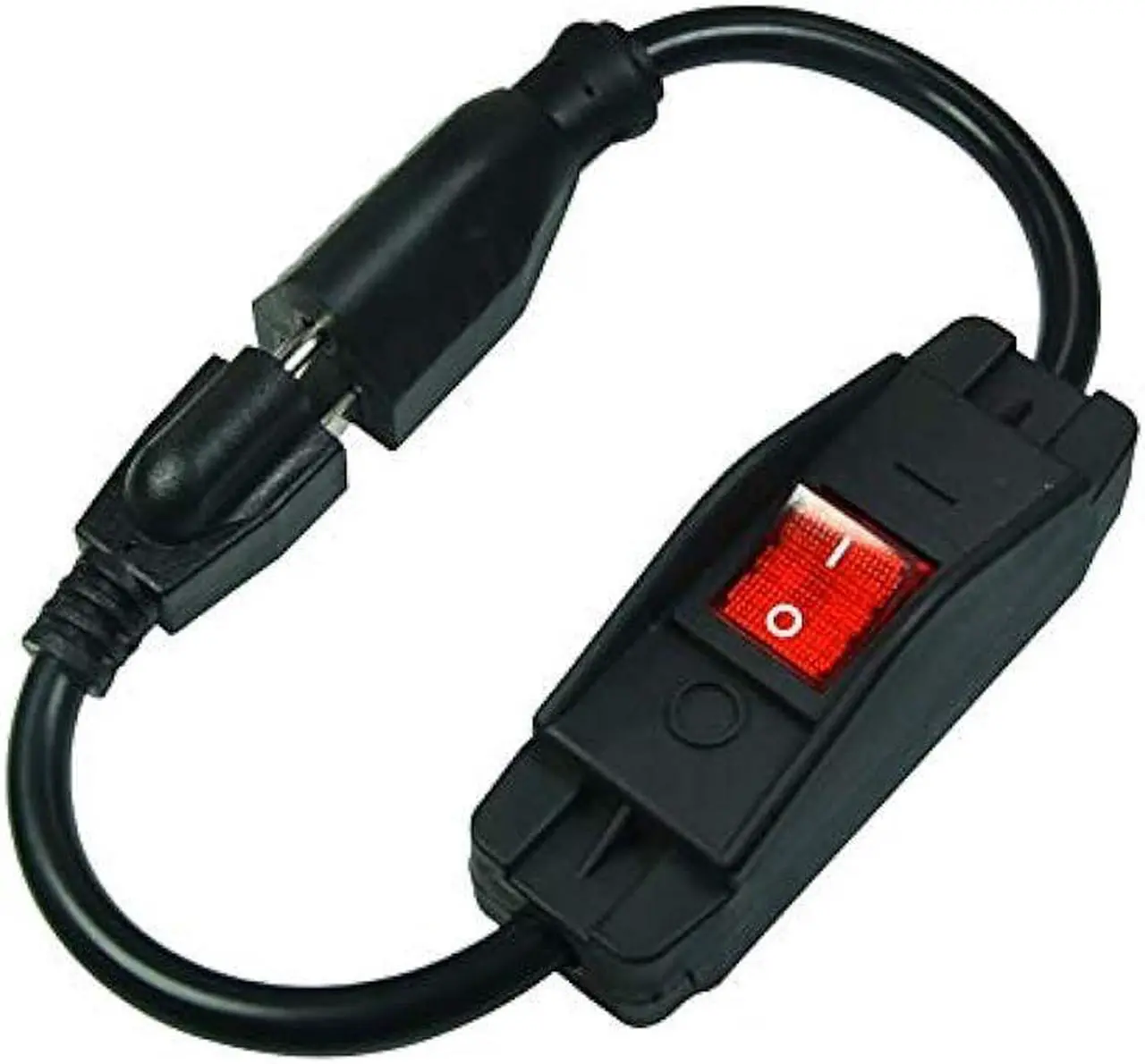 Alt view image 2 of 6 - FILSHU 3-Prong Extension Cord1625w Heavy Duty Short Extension Cable with On Off Switch,14AWG Indoor Extension Cord Short, Black [UL Listed]