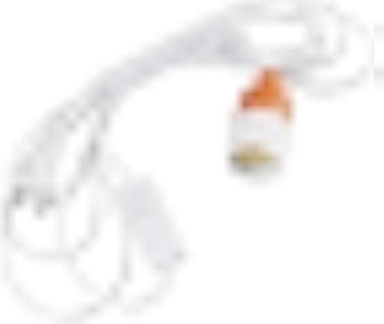 Main image of Extension Hanging Lantern Cord Cable, E26/E27 LED Light Socket 9.8FT Extension Cord with On/Off Switch US AC Power Plug Bulb Socket, Orange, 1Pack, Waterproof Light Socket for Garage, Closet, Plants