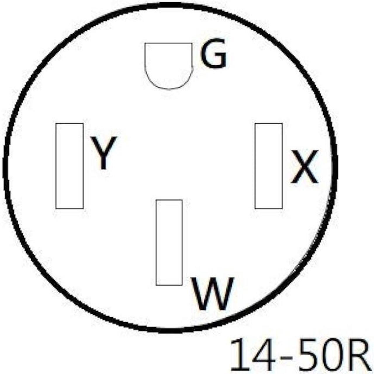 Alt view image 5 of 6 - Parkworld 692231 RV/EV 50A Extension Cord, NEMA 14-50 Extension Cord, 14-50P to 14-50R (50FT)
