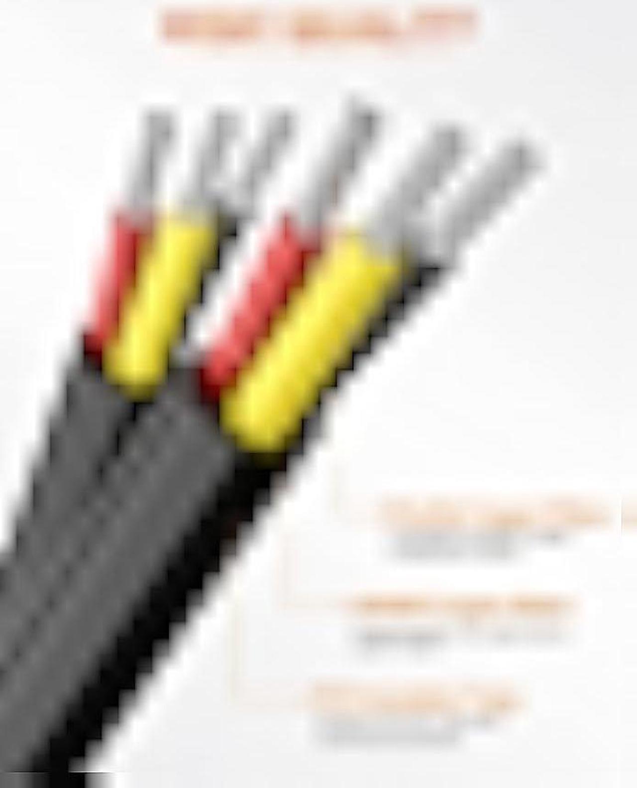 Alt view image 2 of 6 - 16 Gauge Wire 3 Conductor Electrical Wire, 16 AWG Wire Stranded PVC Cord, 12V Low Voltage/Tinned Copper/Flexible/16/3 Wire for Automotive Wire LED Strips Lamp Lighting Marine (50FT-15.24M)