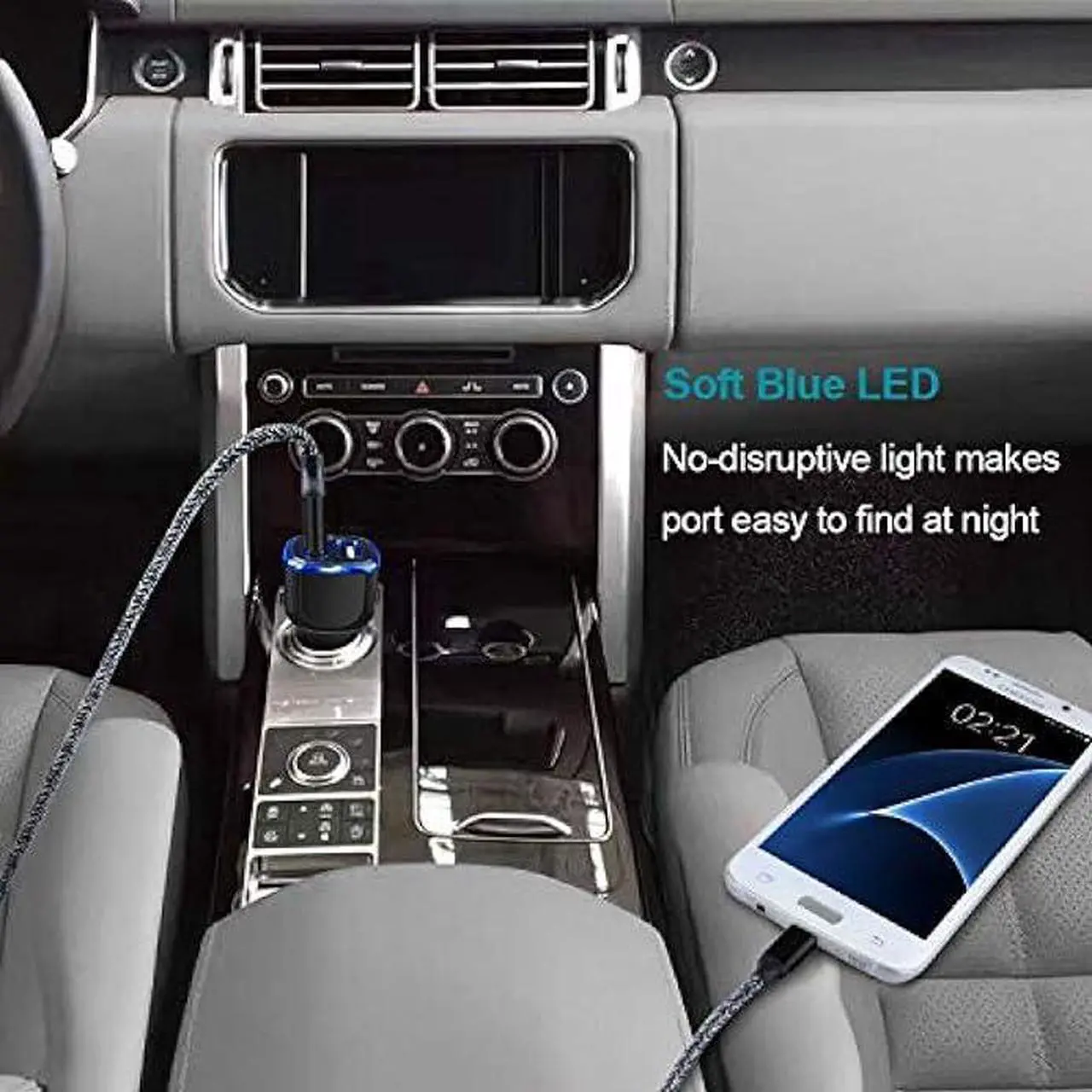Alt view image 6 of 6 - Car Charger Android for Samsung Galaxy J7 Crown/Prime/Pro/Sky Pro/Refine/Neo/Luna/Eclipse,J7 V 2nd/Perx/Star,J6 Plus J5 J4 J3 S7 Edge S6 S5 S4 S3 Note 4/5,6ft Phone Cord Fast Charging Micro USB Cable