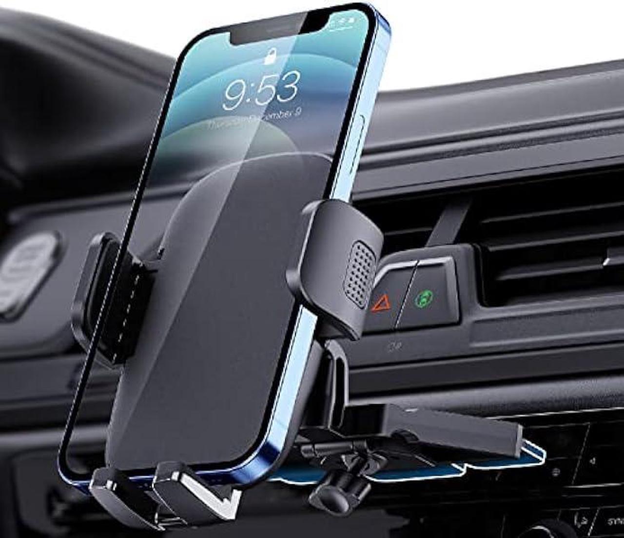 Main image of Phone Mount for Car Phone Holder Mount Upgraded Metal CD Slot Phone Holder Car Cell Phone Holder Thick Cases Friendly iPhone Holder for Car Phone Mount for CD Player Fit for All iPhone Smartphone