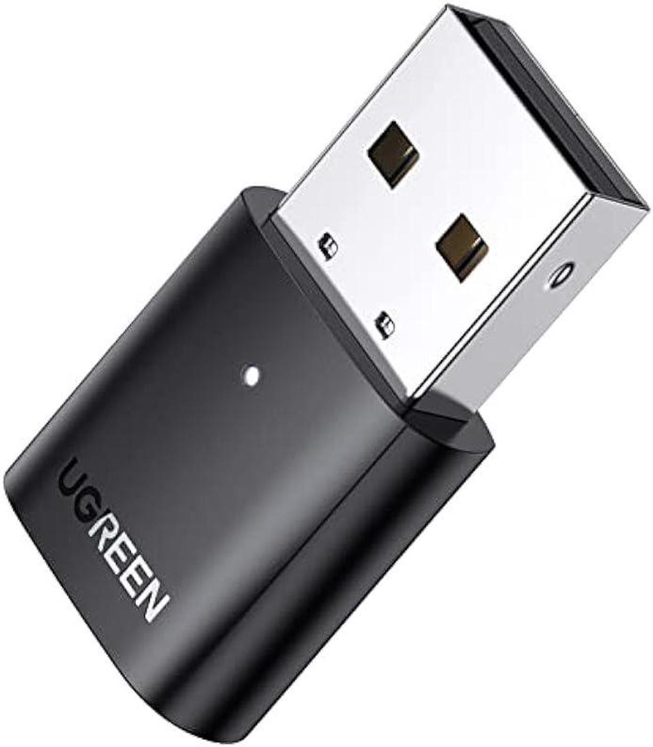 Main image of UGREEN USB Bluetooth Adapter for PC, 5.0 Bluetooth Dongle Receiver [Windows 11/10/8.1 Driver-Free], Compatible with Desktop, Laptop, Mouse, Keyboard, Headsets, Speakers, PS4/ Xbox Controllers