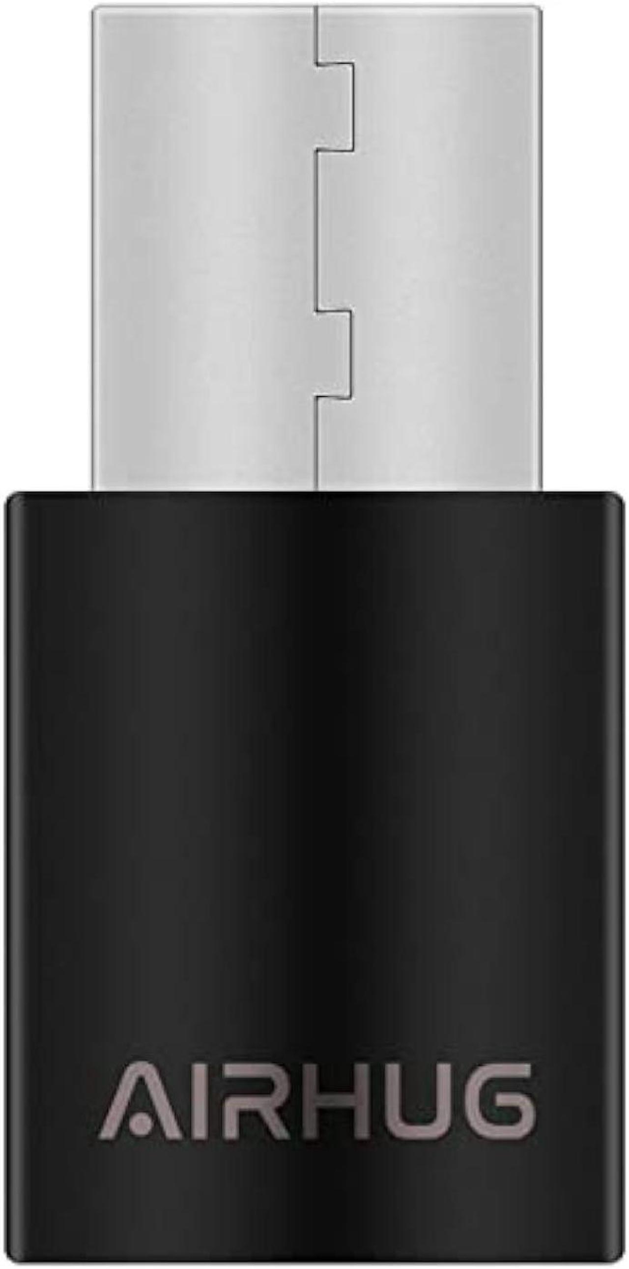 Main image of USB Bluetooth Adapter - Wireless Audio Dongle Receiver - Support Desktop, Laptop, Headsets and Speakers (Black)