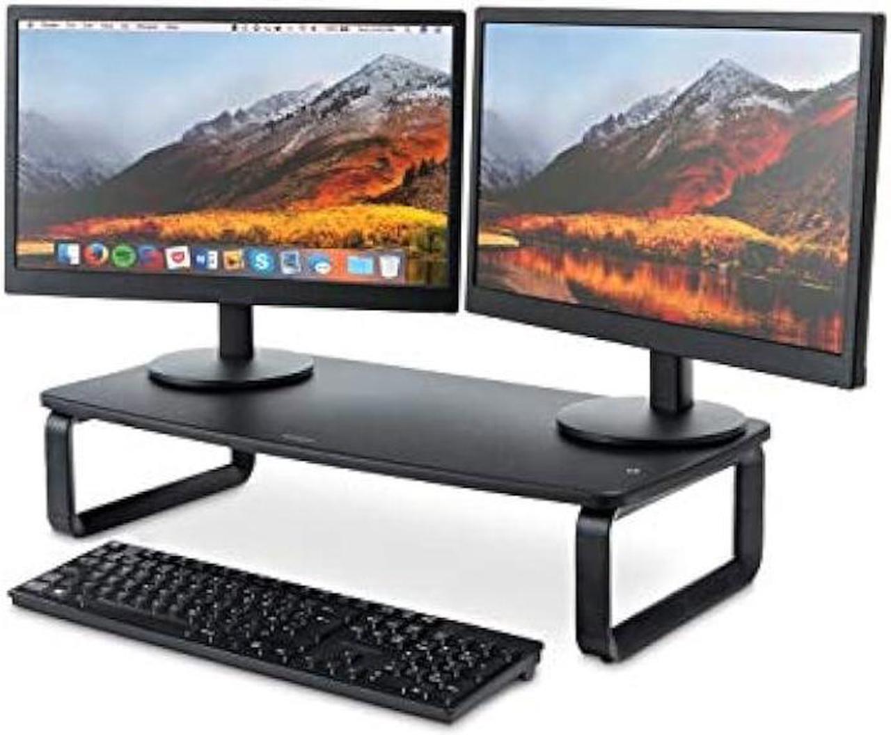Alt view image 5 of 6 - Kensington SmartFit Extra Wide Monitor Stand (K52797WW), Black, 2 x 24 x 11.8