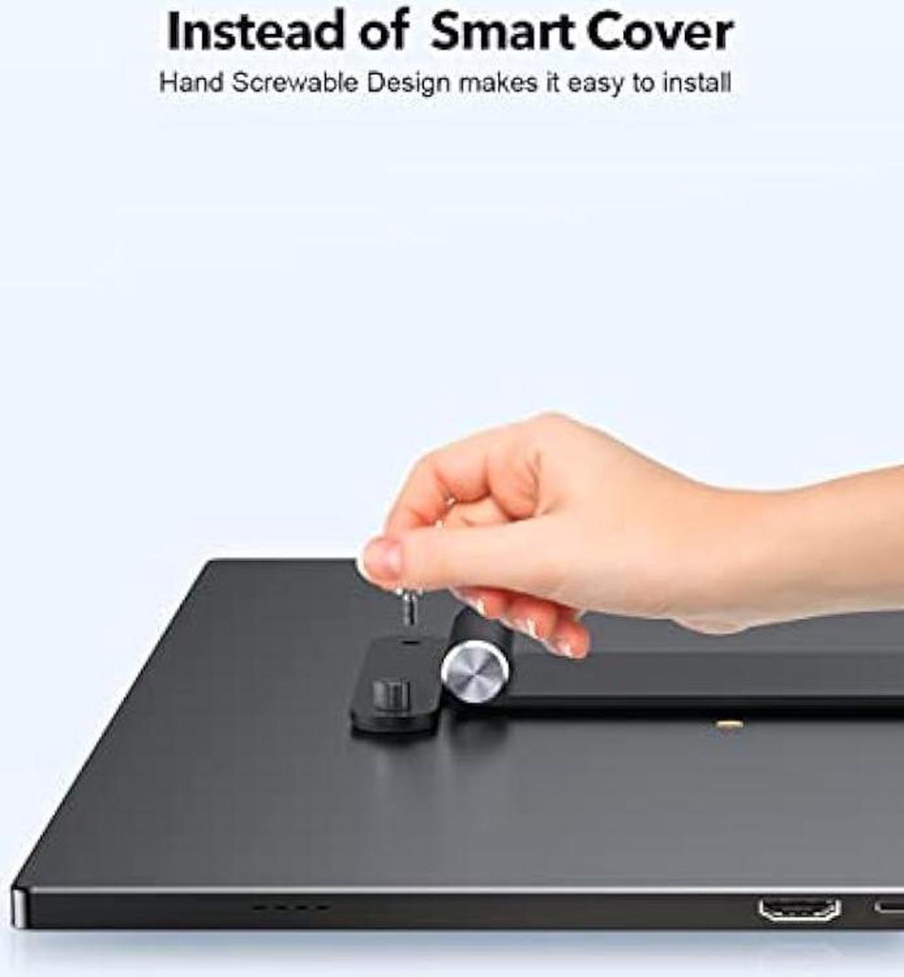 Alt view image 2 of 7 - UPERFECT Portable VESA Monitor Stand with Hand Screw, 7 to 18.5 inch Freestanding VESA Monitor Desk Mount with Swivel/Tilt/Rotation, fits Monitor with M3/M4*75MM VESA