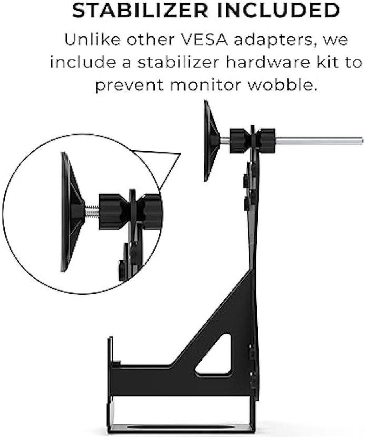 Alt view image 4 of 6 - HumanCentric VESA Mount Adapter Bracket, VESA Adapter Compatible with Acer Monitor R240HY bidx, R221Q, R271, SB220Q, R241Y, RT240Y, RT270, SA220Q, SA230 bi, SA240Y, SA270 Bbix, SB230, SB240Y and More