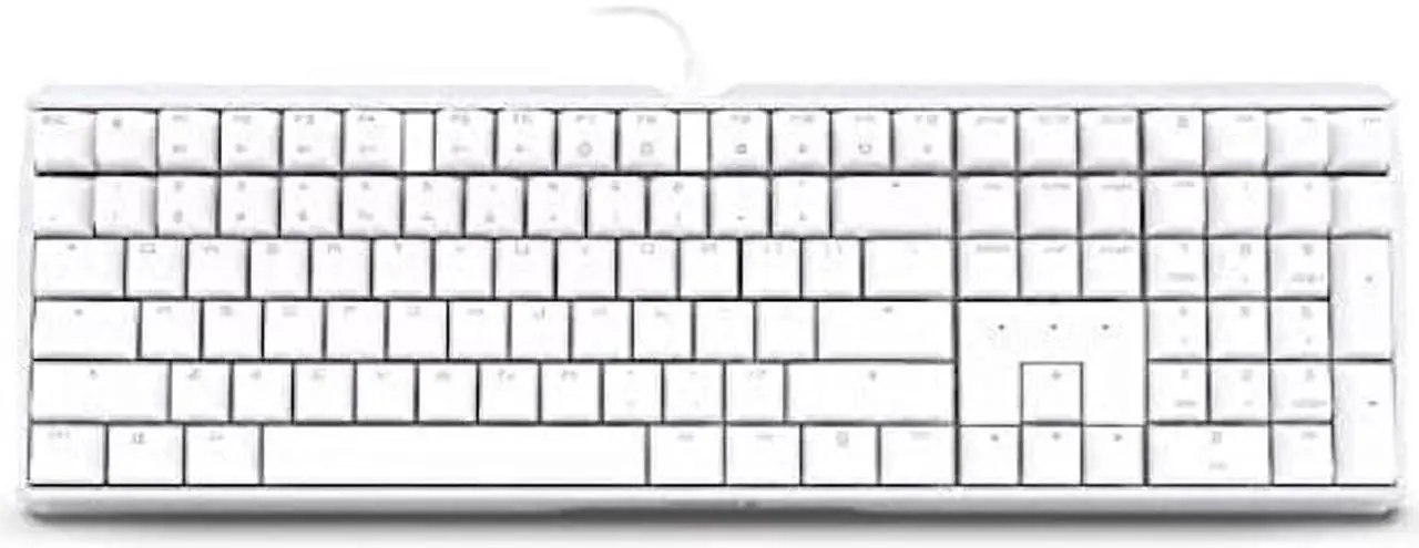 Alt view image 5 of 5 - Cherry MX 3.0 S Wired Mechanical Gaming Keyboard. Aluminum Housing Built for Gamers w/MX Red Silent Switches. RGB Backlit Color Display Over 16m Colors. from The Makers of MX. Full Size. Pure White.