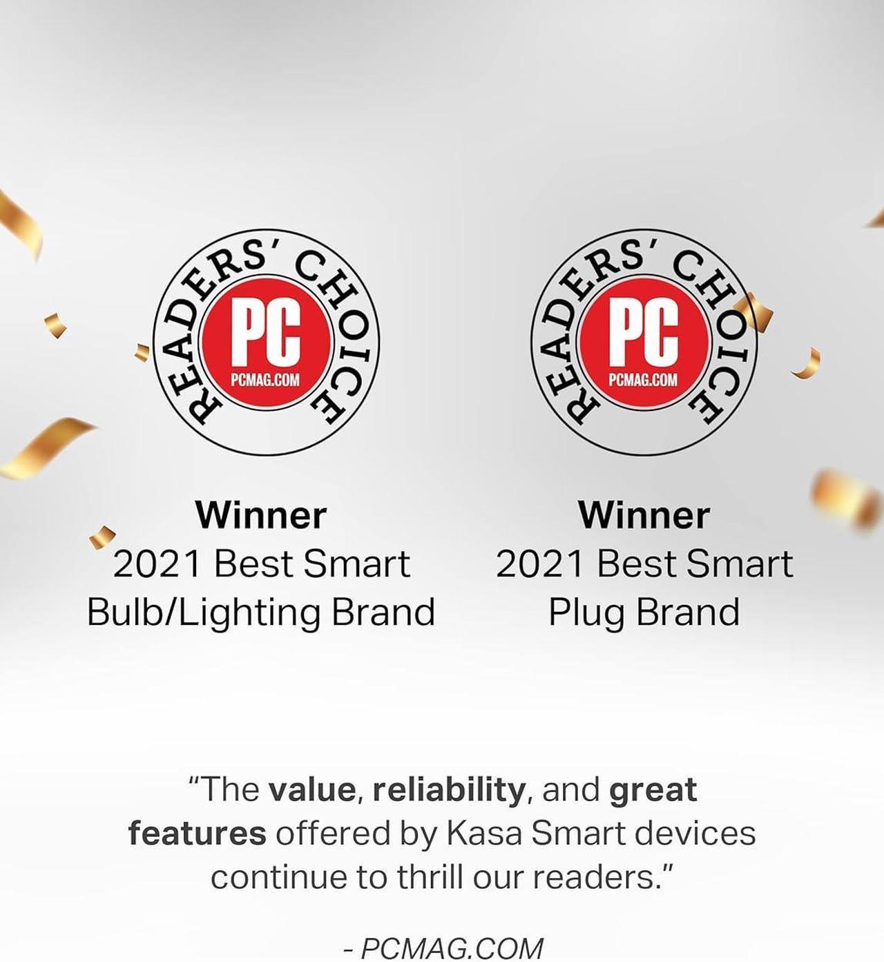 Alt view image 2 of 7 - Kasa Smart Plug Ultra Mini 15A, Smart Home Wi-Fi Outlet Works with Alexa, Google Home & IFTTT, No Hub Required, UL Certified, 2.4G WiFi Only, 2 Count (Pack of 1)(EP10P2) , White