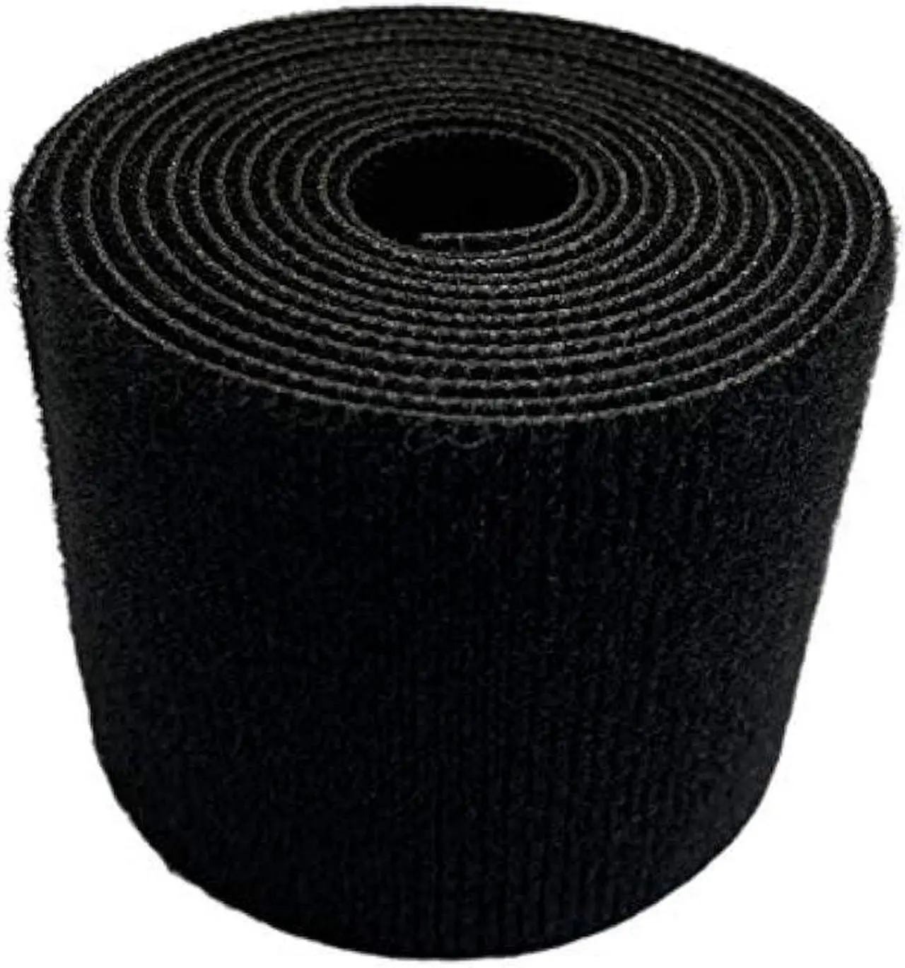 Alt view image 4 of 5 - GGR Supplies Nylon Double Sided Hook and Loop Cable Fastening Tape. (2 in. X 5 Ft, Black)