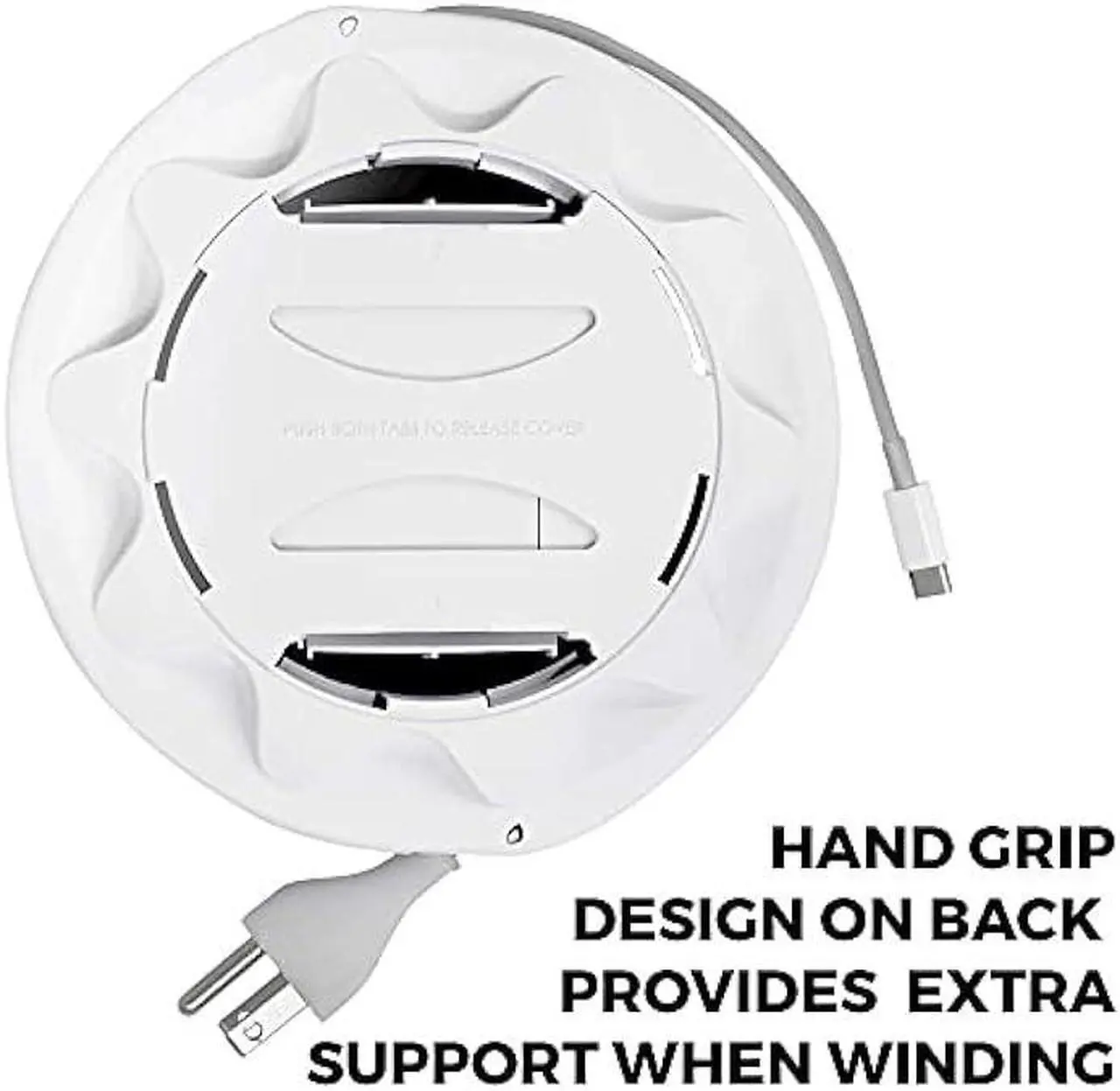 Alt view image 7 of 7 - HumanCentric Cord Winder for Macbook Charger Organizer, Cable Reel for Macbook Chargers, Travel Mac Charging Case for USB-C 29W and 30W, Apple Macbook Pro + Air Power Cord Storage Protector, Small