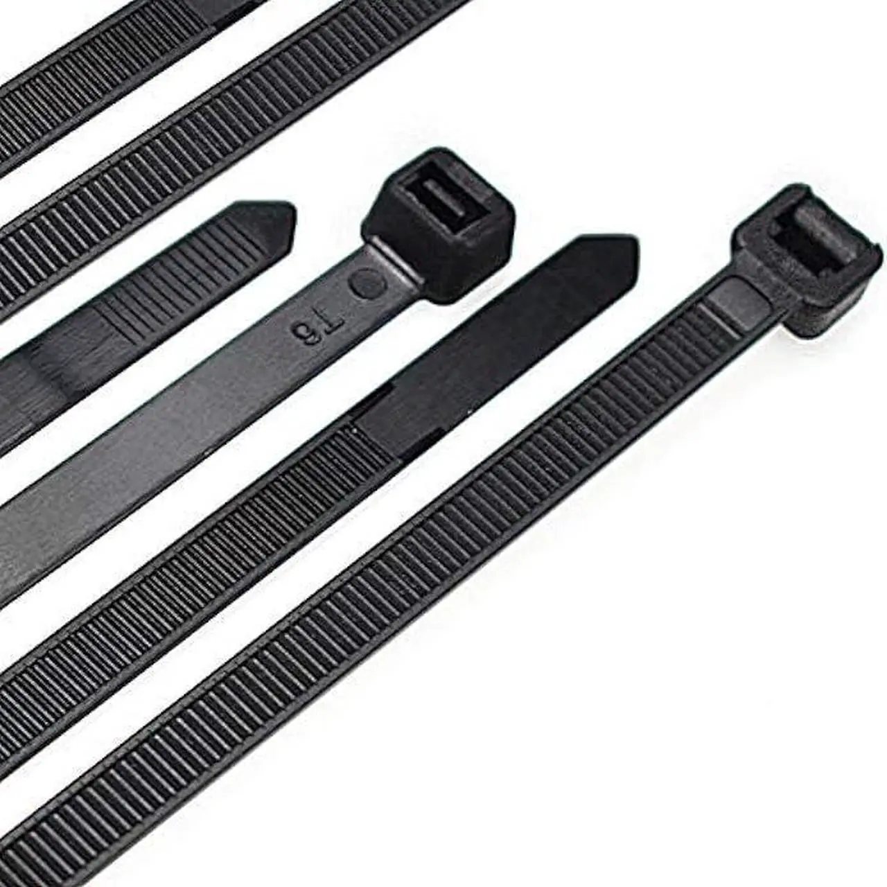 Cable Zip Ties Heavy Duty 26 Inch, Strong Large Black Zip Ties with 200 Pounds Tensile Strength, 50 Pieces, Long Durable Nylon Black tie wraps, Indoor and Outdoor UV Resistant, Quality Cable Ties
