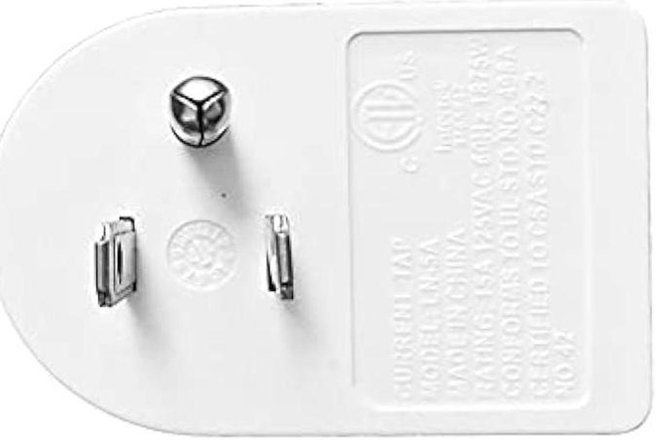 Alt view image 5 of 7 - Oviitech 4 Pack Grounded Outlet Wall Tap Adapter with On/Off Power SwitchSingle Outlet with Switch in White