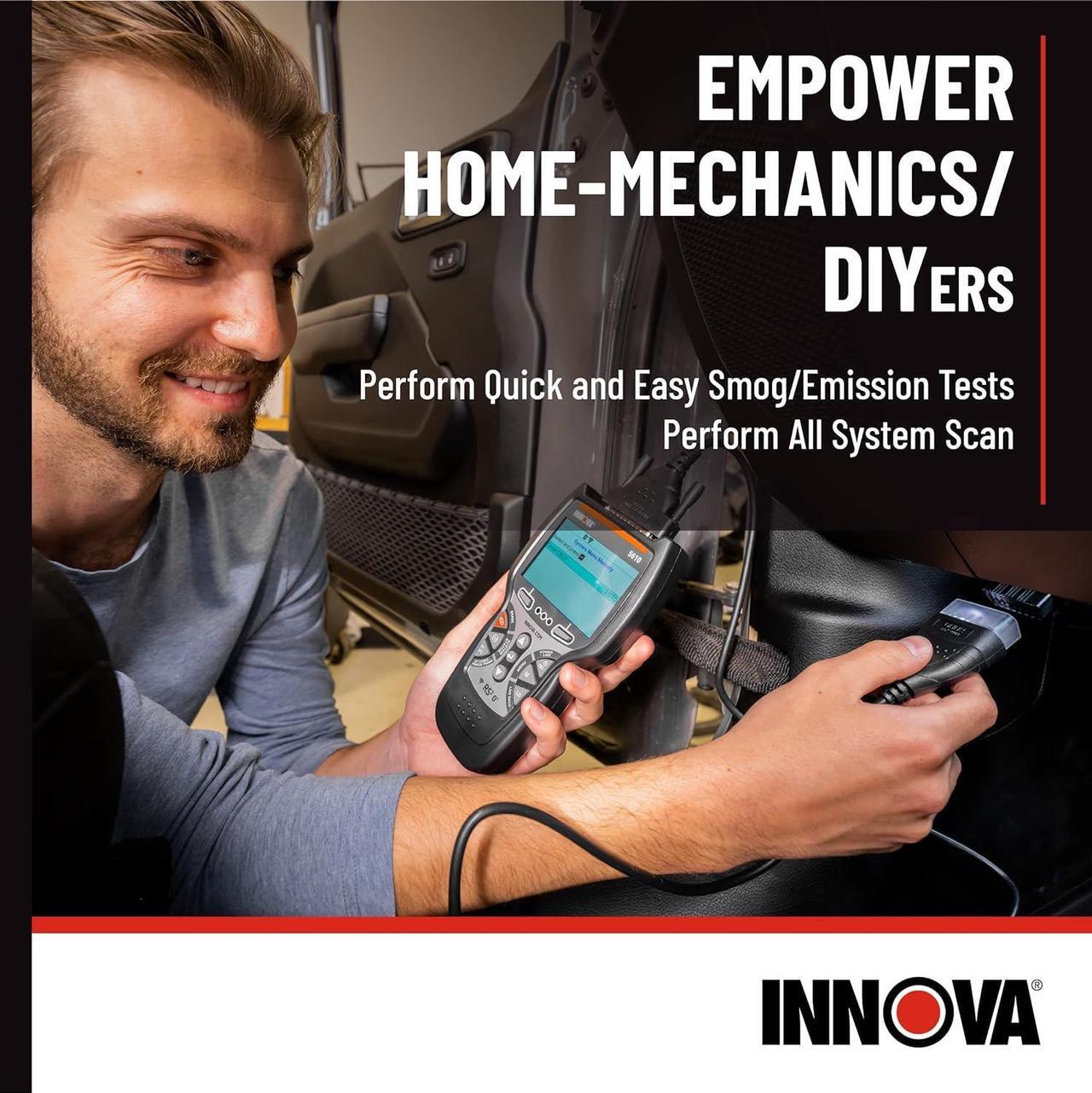 Alt view image 6 of 7 - Innova 5610 OBD2 Bidirectional Scan Tool - Understand Your Vehicle, Pinpoint What's Wrong, and Complete Your Repairs with Less Headache. Free Updates. Free US-Based Technical Support.
