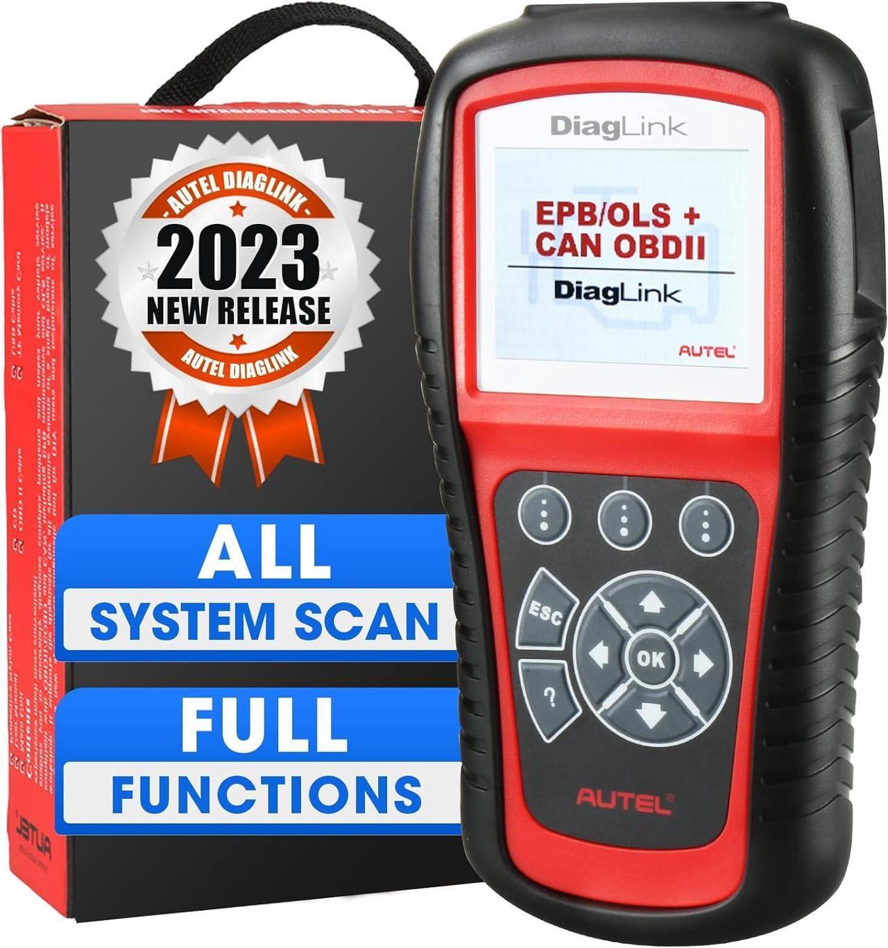 Main image of Autel OBDII OBD2 Code Reader Diaglink (DIY Version of MD802) All Systems/Modules Diagnostic for ABS, SRS, Engine, Transmission, EPB, Oil Reset