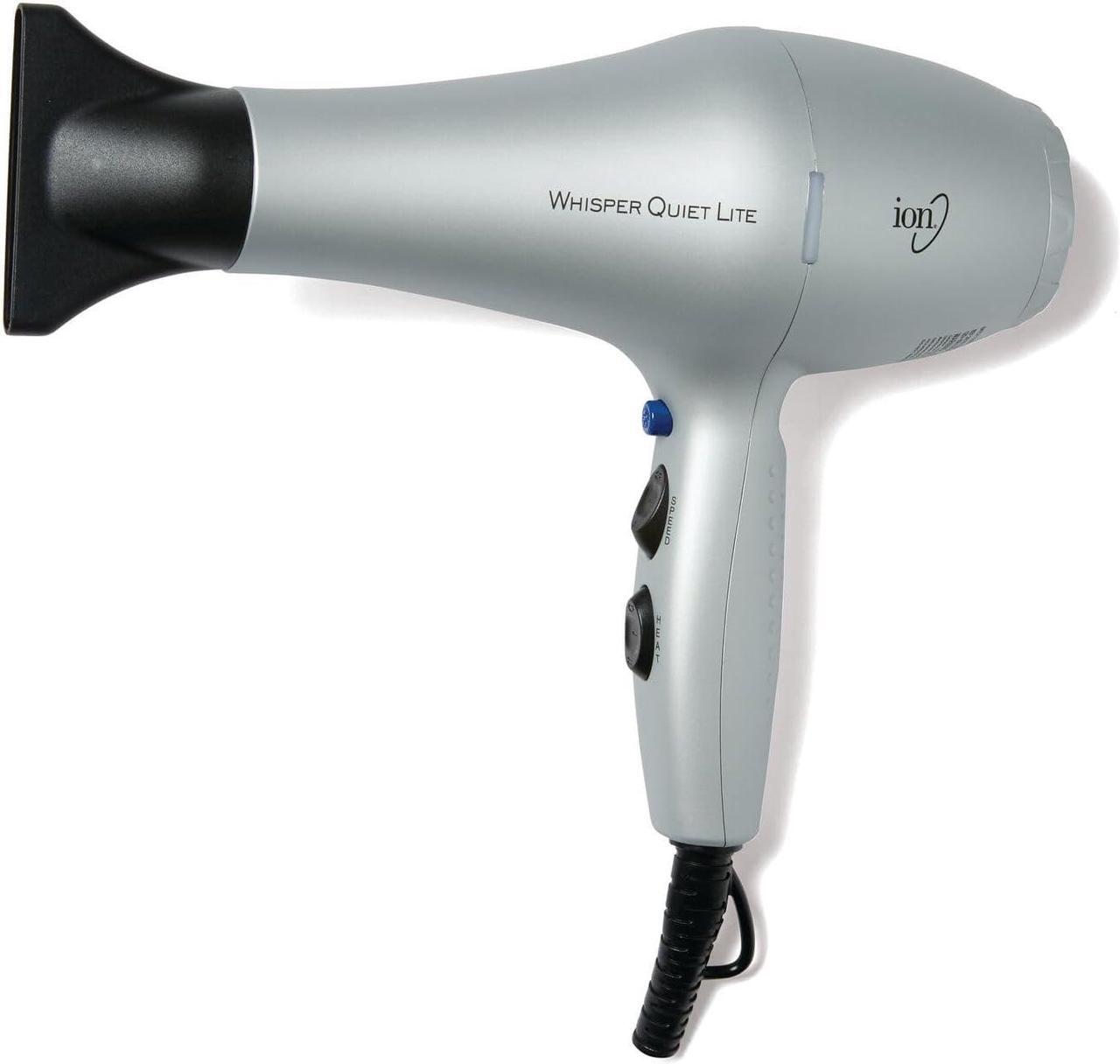 Alt view image 2 of 5 - Whisper Quiet Lite Ionic Ceramic Hair Dryer, 1875 Watts, Lightweight, Powerful, 4 Temperatures, 2 Speeds