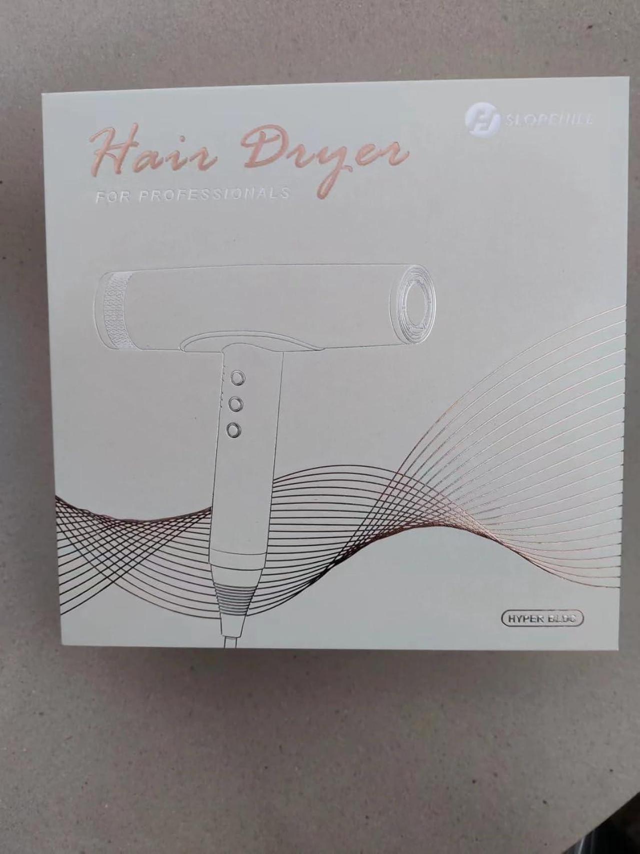 Alt view image 7 of 7 - slopehill Professional Ionic Hair Dryer for Women with Diffuser, High Speed for Salon Use (WHITE)