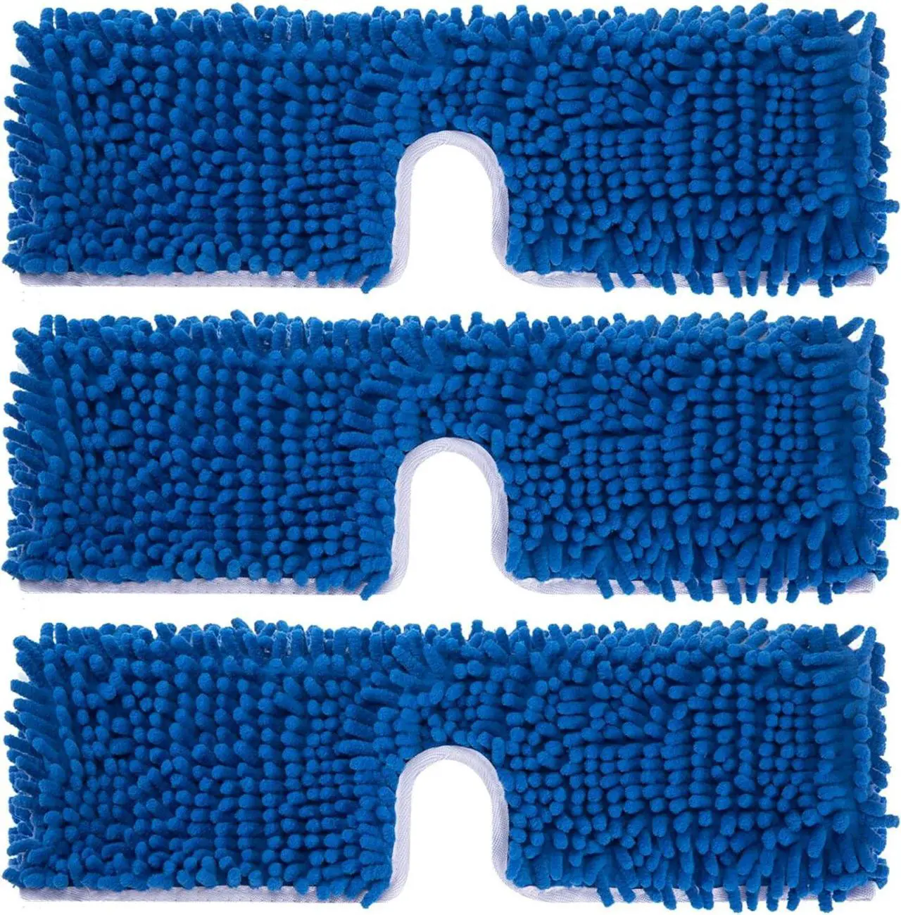 Main image of 3 Pack Mop Refills Compatible for Dua-Action Microfiber Mop, Mop Heads Replacements for Dry Wet Use, Double Sided All Surface Cleaning,Chenille Flip Mop Replace Head