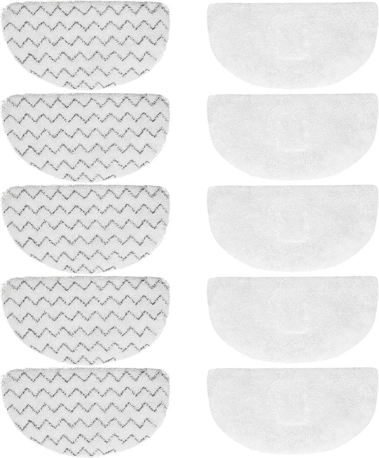 Main image of 10 Pack Replacement Steam Mop Pads for Bissell Powerfresh Steam Mop 1940 1440 1544 1806 2075 Series, Model 19402 19404 19408 19409 1940a 1940f 1940q 1940t 1940w B0006 B0017, Washable Cleaning Pads