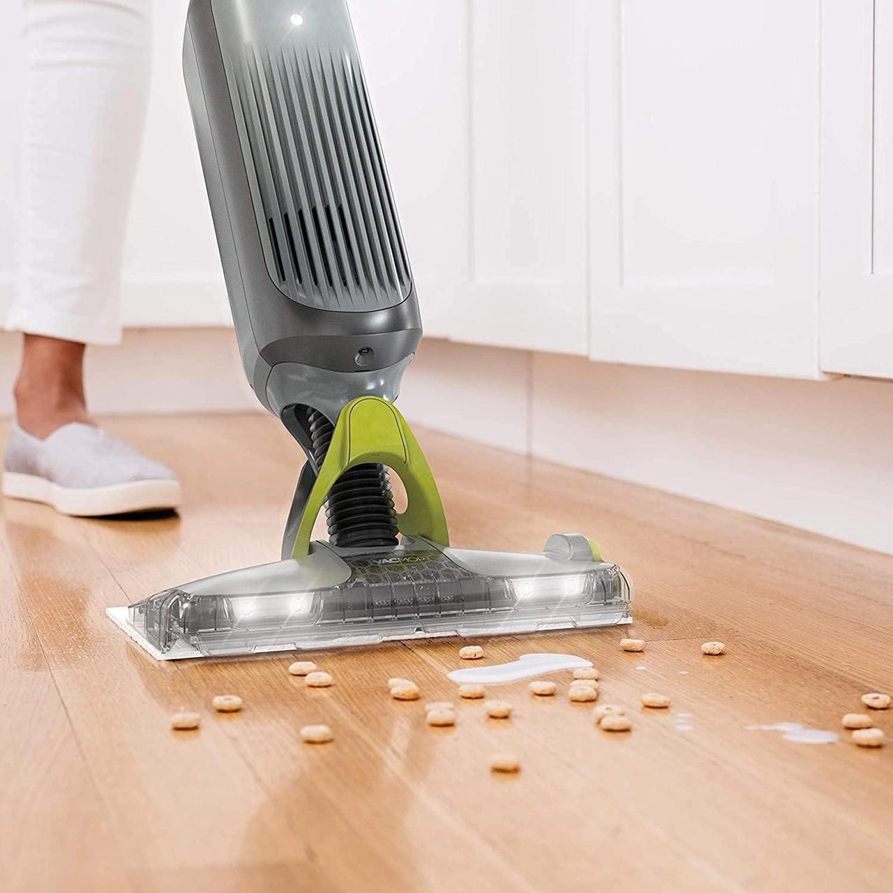 Alt view image 5 of 7 - Shark VACMOP Disposable Hard Floor Vacuum and Mop Pad Refills, Hardwood Floor Mop Pad, Shark Hard Floor Pads (40 ct.)