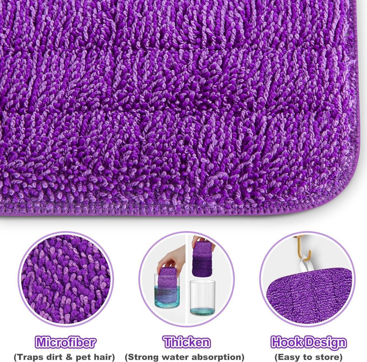 Alt view image 2 of 7 - 9 Pack Reusable Mop Pads for Swiffer WetJet, Wet Pads Refill Microfiber Mop Pads Refills Washable Mop Refill Pads Wet Dry Mop Replacement Heads for Hardwood Floor Cleaning
