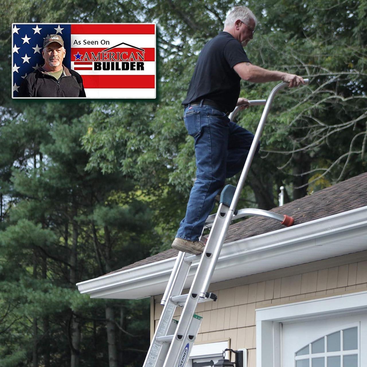 Alt view image 3 of 7 - Ladder Standoff, Ladder Stabilizer, Ladder Extension for Safety and Fall Protection