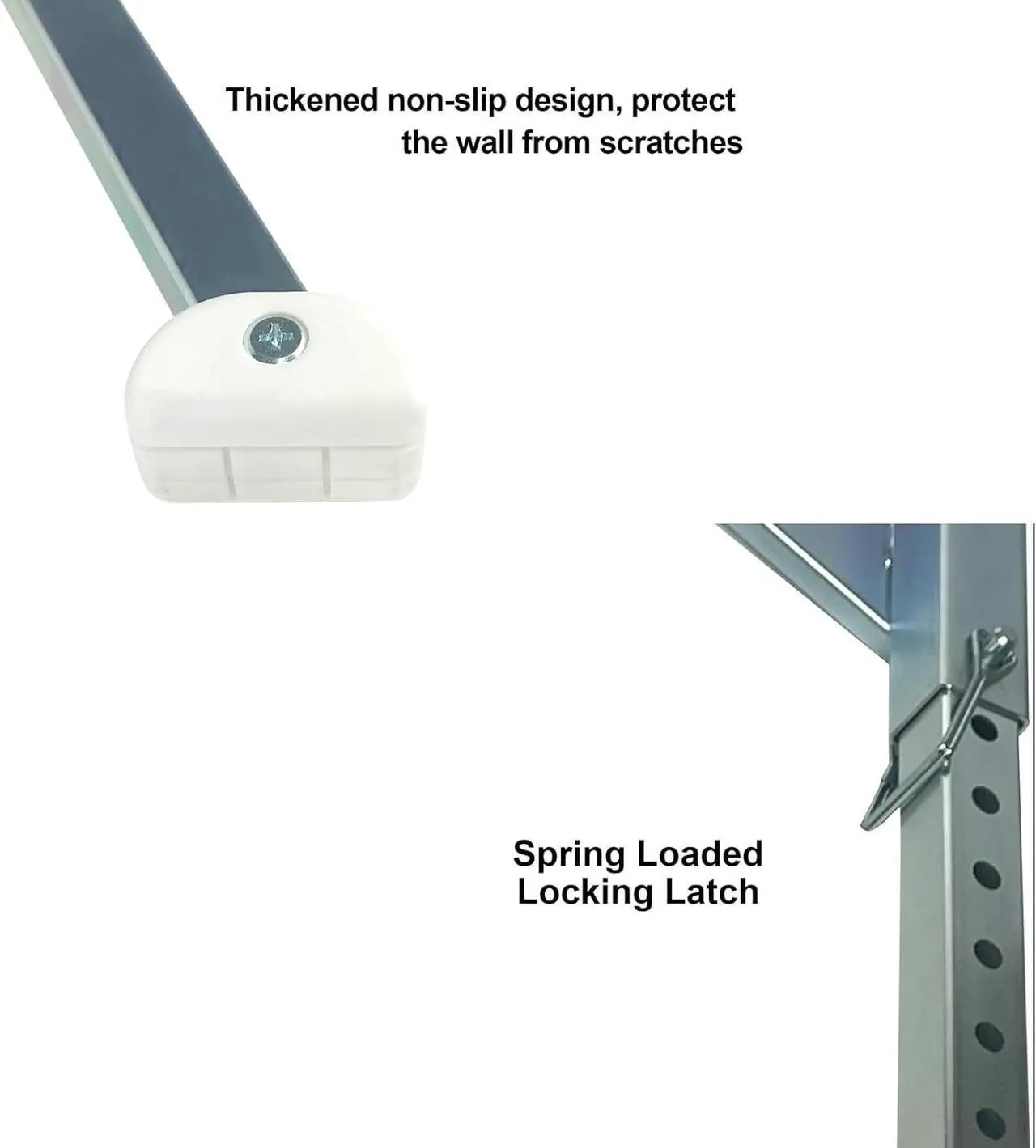 Alt view image 6 of 7 - Ladder Stabilizer for Roof Gutter,Ladder Standoff for Roof,Wall Standoff,Solid and Reliable Easy to Use,380 Lbs Weight Rating