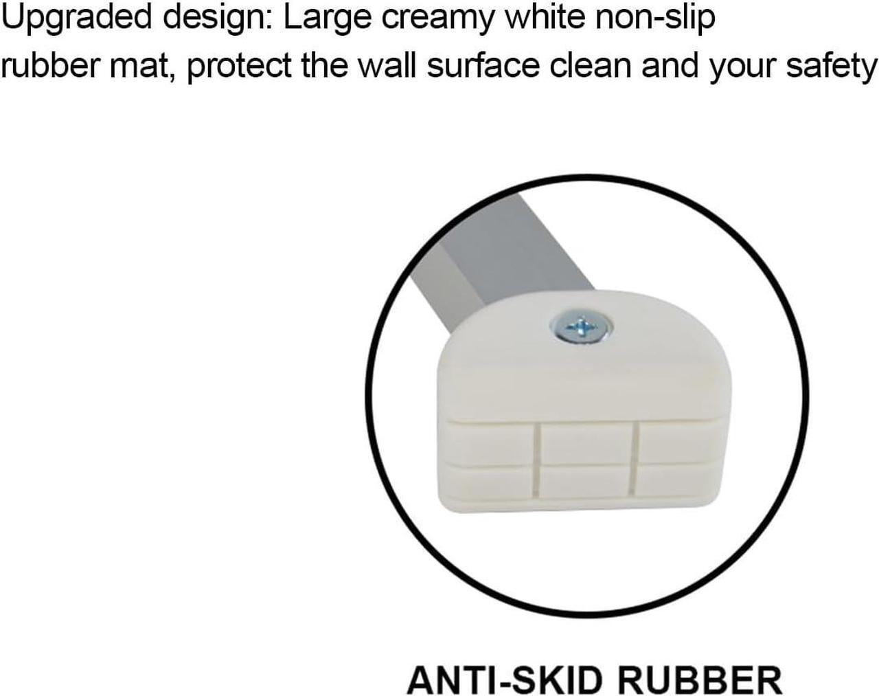 Alt view image 2 of 7 - Ladder Stabilizer for Roof, Wing Span/Wall Standoff Extended Ladder Roof Stabilizer with Non-Slip Rubber Bottom pad Fixed Angle of Ladder Accessory