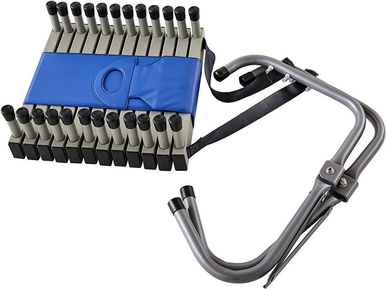 Alt view image 3 of 4 - First Alert Two-Story Fire Escape Ladder, Steel, Anti-Slip, EL52-2, Black