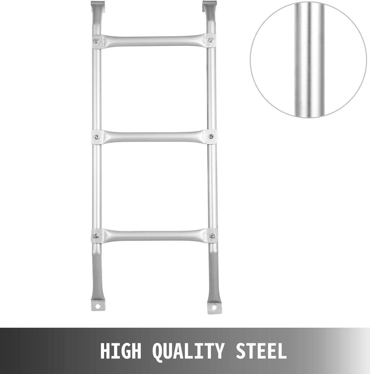Alt view image 3 of 7 - Happybuy Egress Ladder Basement 4 Steps Basement Egress Egress Window Ladder Loft Ladder Window Well Ladder Attic Ladder Parts Escape Ladder Emergency Window Ladder Egress Well Egress Windows