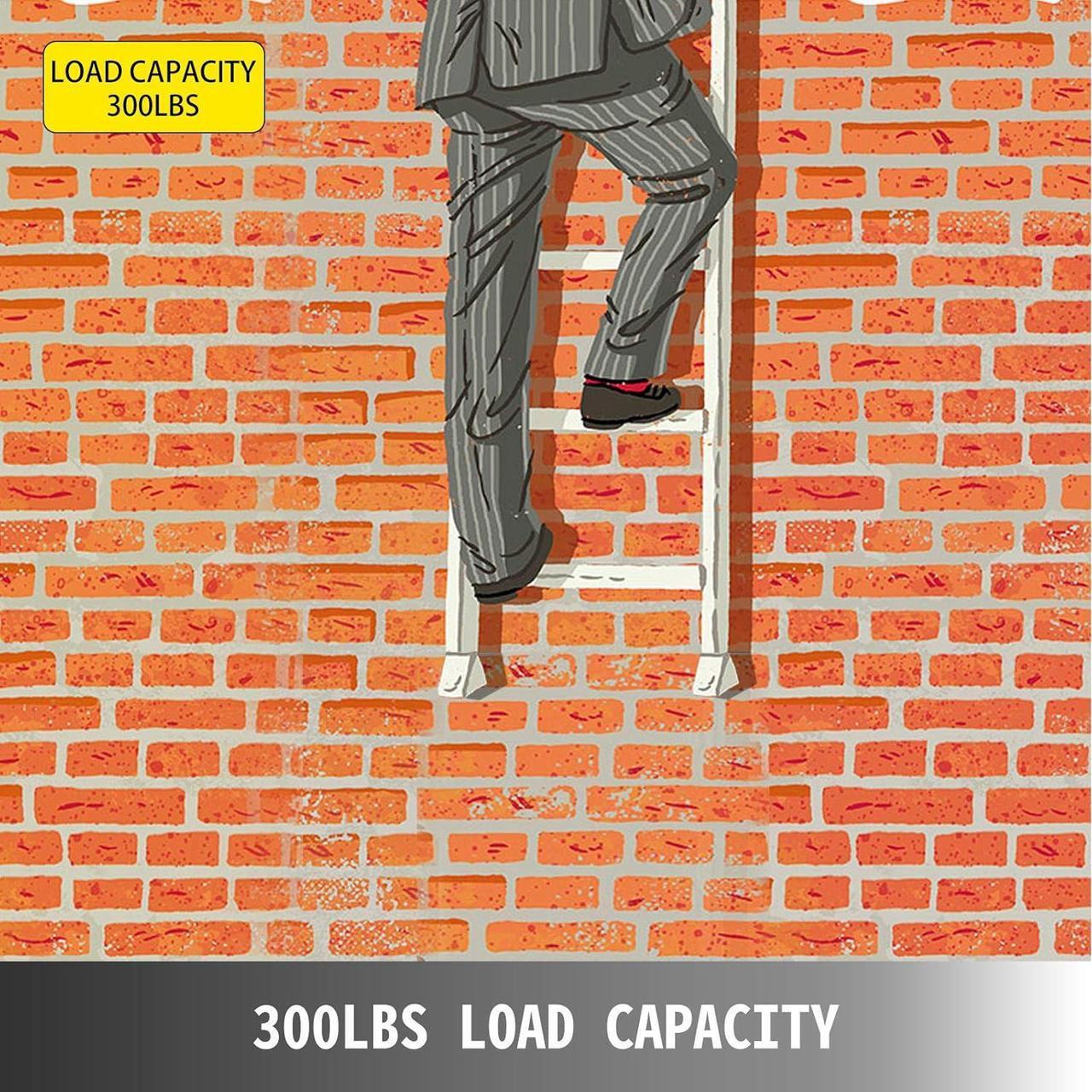 Alt view image 4 of 7 - Happybuy Egress Ladder Basement 4 Steps Basement Egress Egress Window Ladder Loft Ladder Window Well Ladder Attic Ladder Parts Escape Ladder Emergency Window Ladder Egress Well Egress Windows