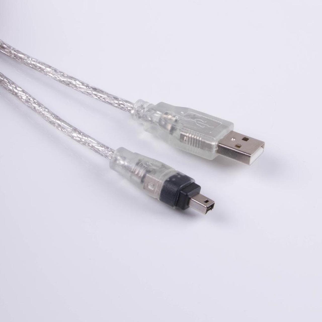 USB 2.0 Male To iEEE 1394 4 Pin for iLink Adapter Cable 5ft USB To Firewire 1.5m 4 Ppin Ilink Port Defination Cable UG-623