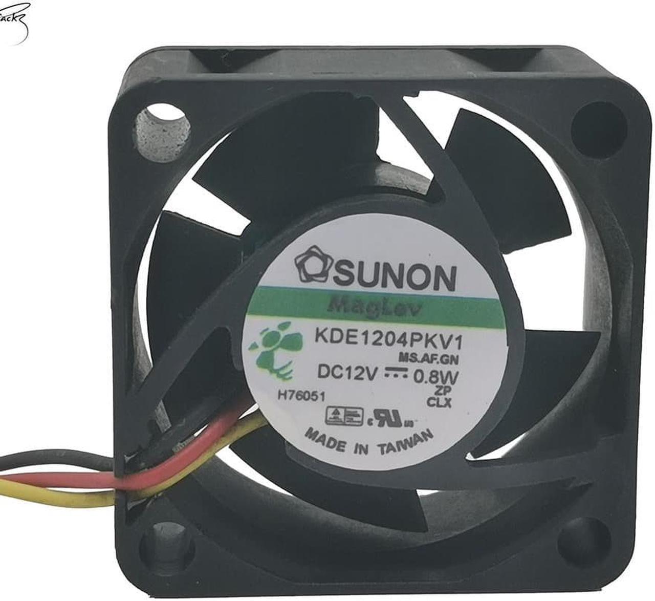 and Sunon KDE1204PKV1  12V 0.8W 4020 4cm CPU power supply chassis cooling fan