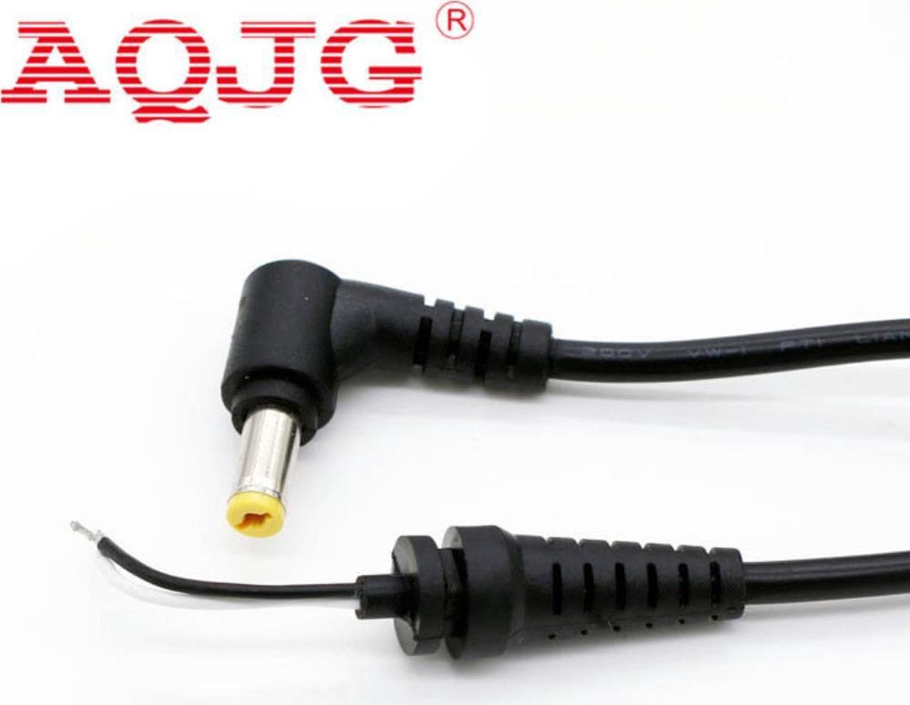 1x DC 5.5x1.7mm 5.5*1.7 Male Plug Cord Straight Tip Connector Laptop Cable For Acer 1.2M AQJG