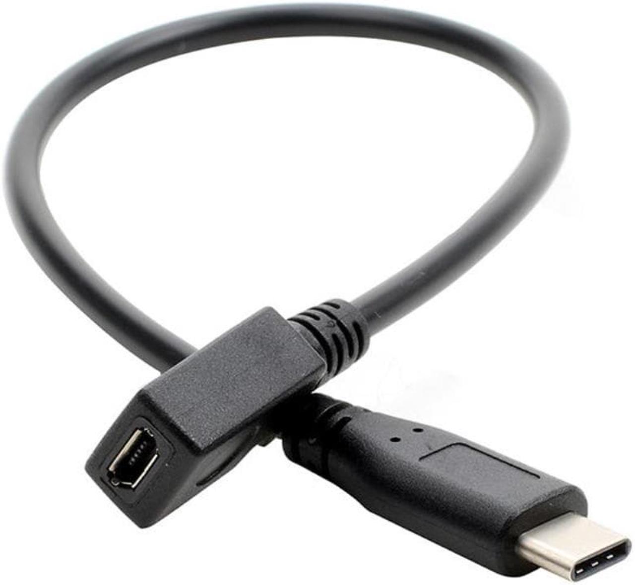 Hot sale USB Type-c male to Micro USB FEMale OTG Connector Cable Adapter Dropshipping 30cm